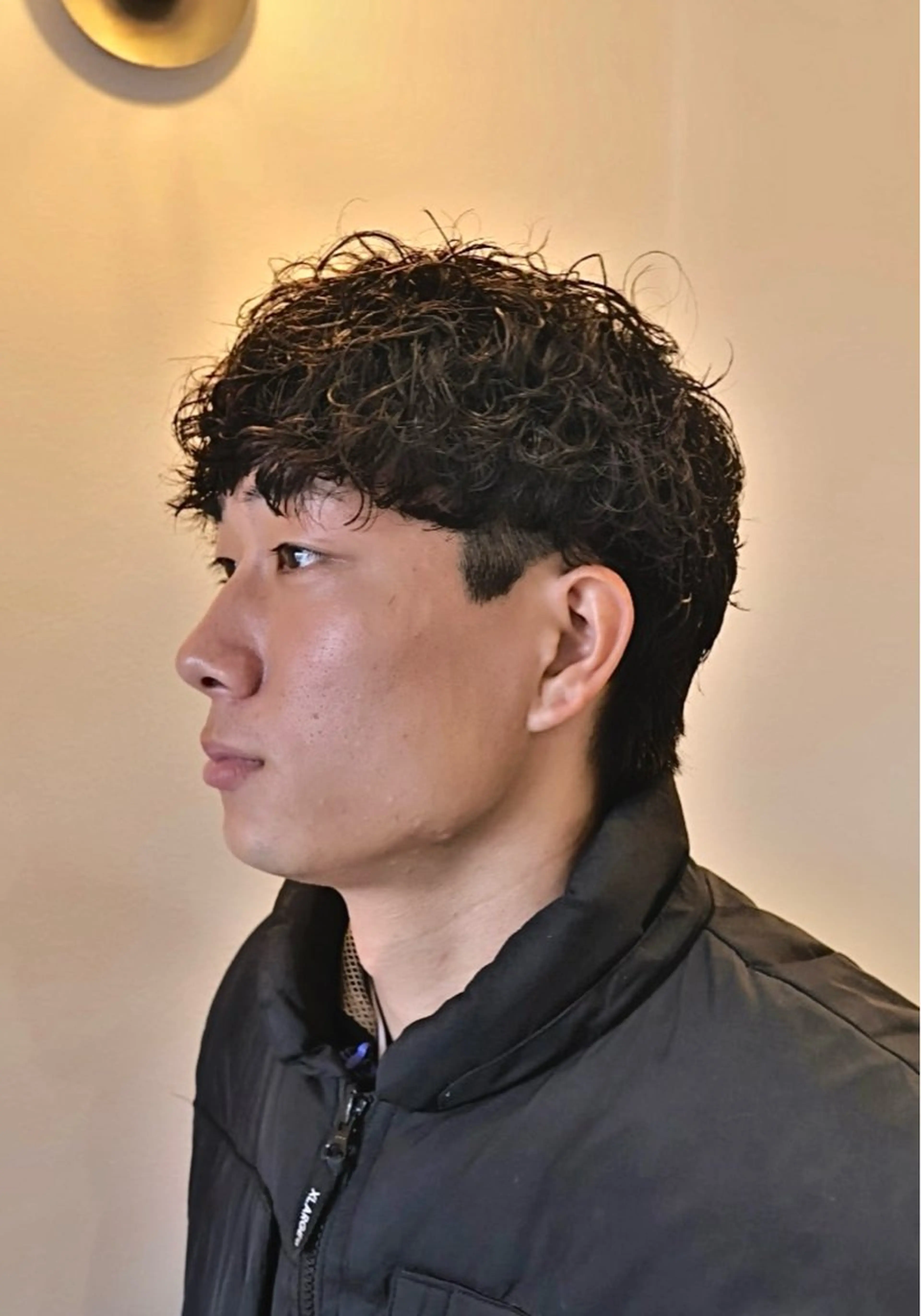 ショート パーマ メンズパーマ梅田 ・川副史晶のヘアスタイル