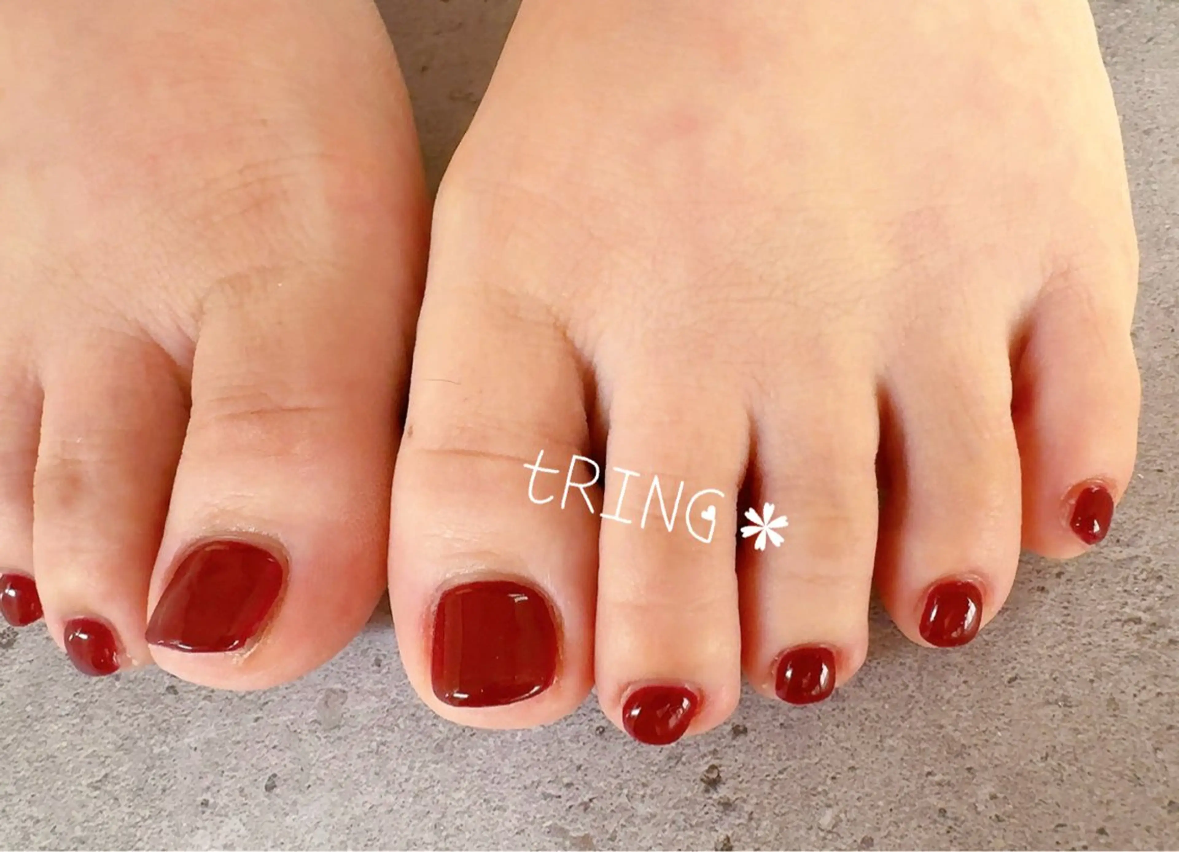 ネイル フットネイル tRING＊ しいの木台のネイルデザイン