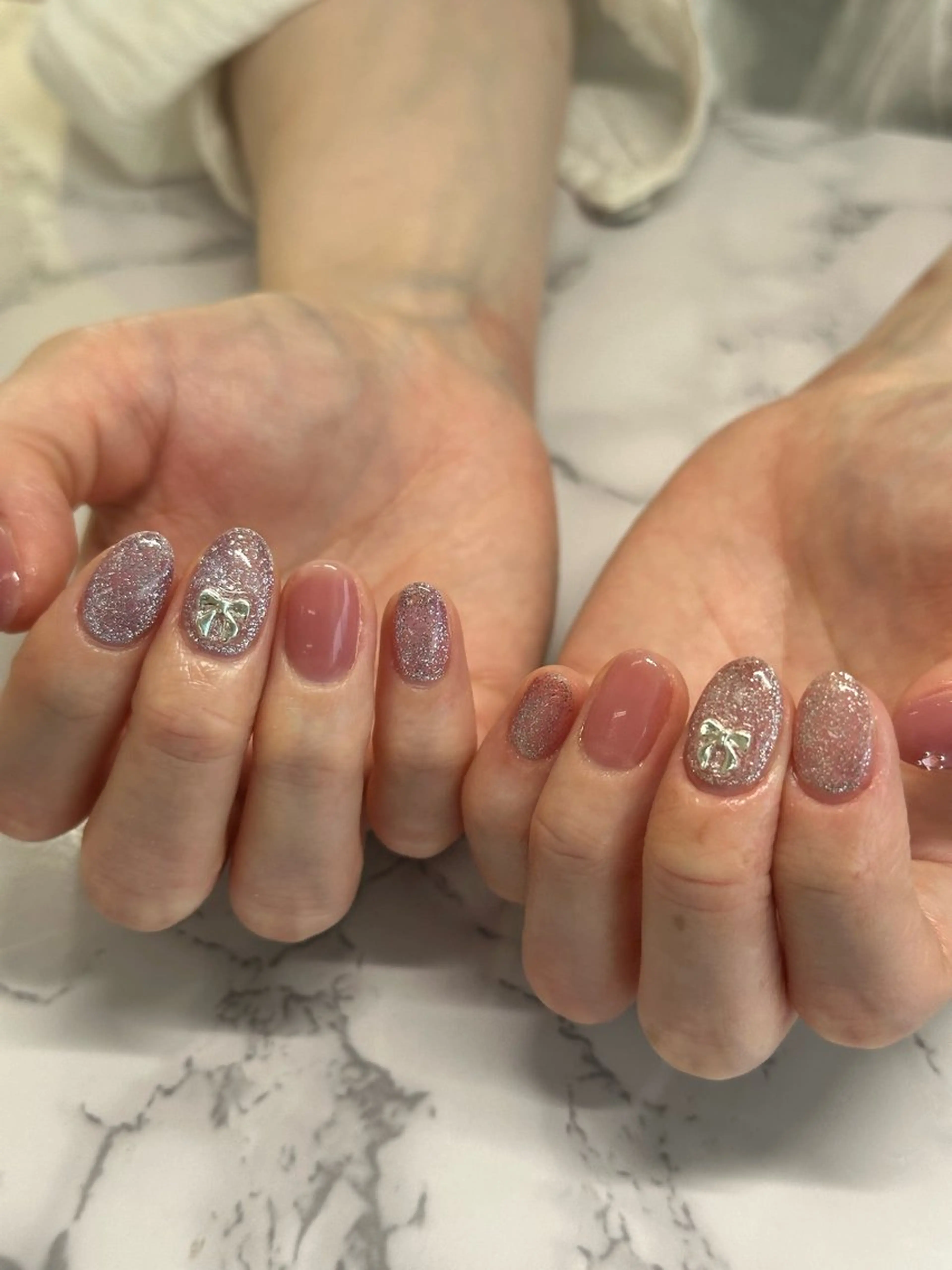 ネイル ハンドネイル salon iris 🦋北広島市大曲のネイルデザイン