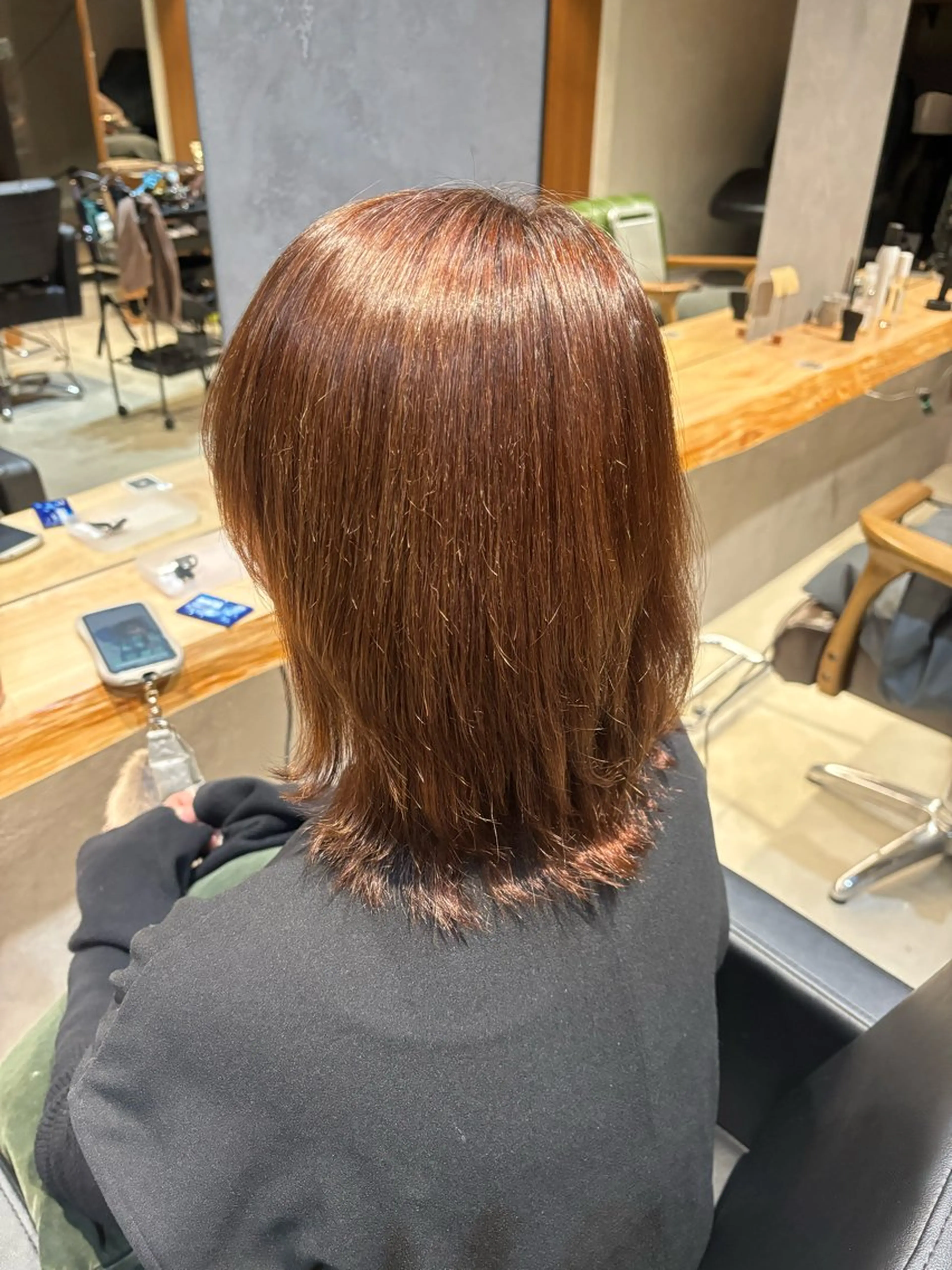 ミディアム ヘアカラー 🦋Funa 🦋のヘアスタイル