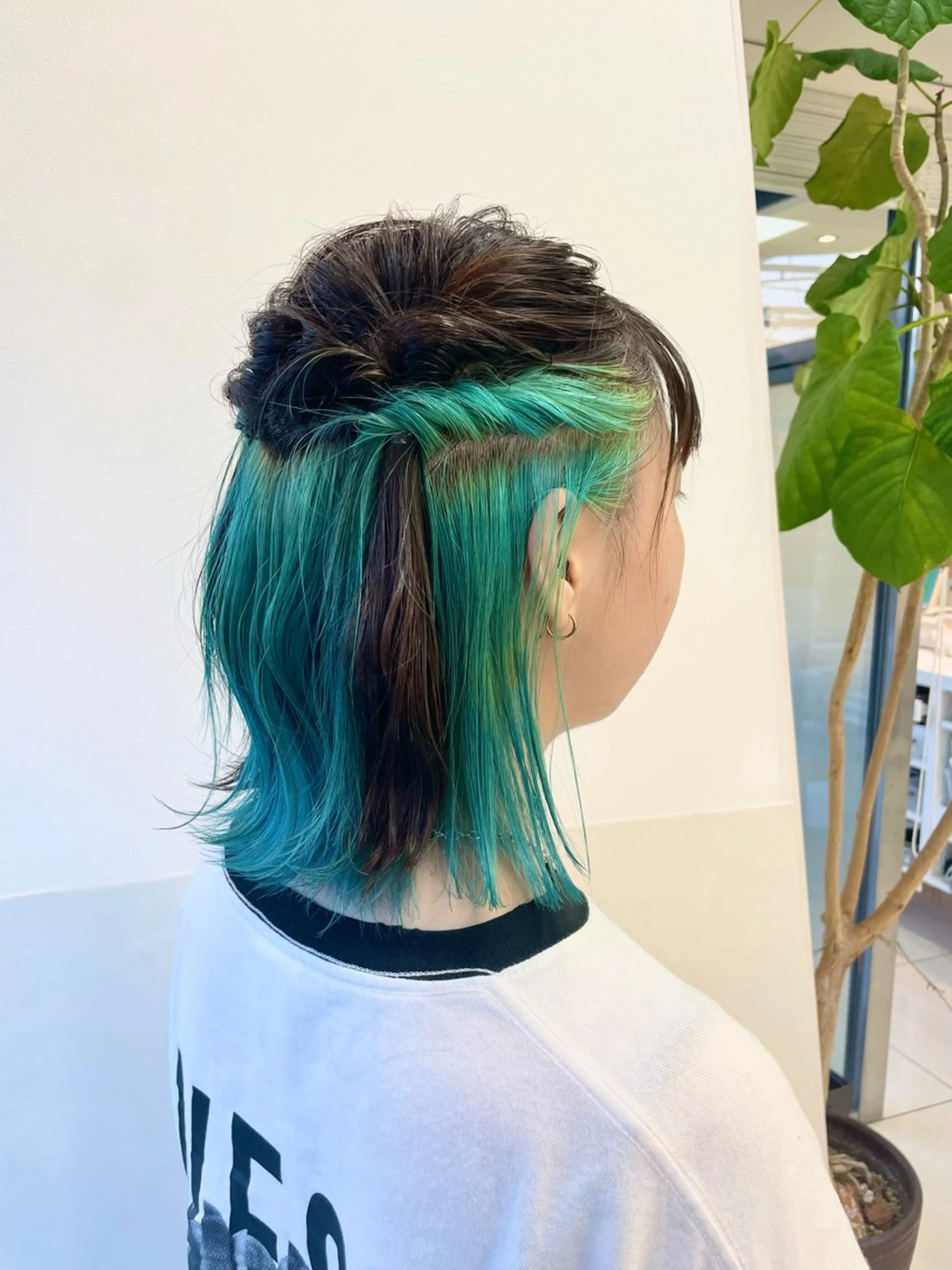 ミディアム ヘアセット 鎌倉/アレンジ/暗髪 /髪質改善/ ユキミのヘアスタイル