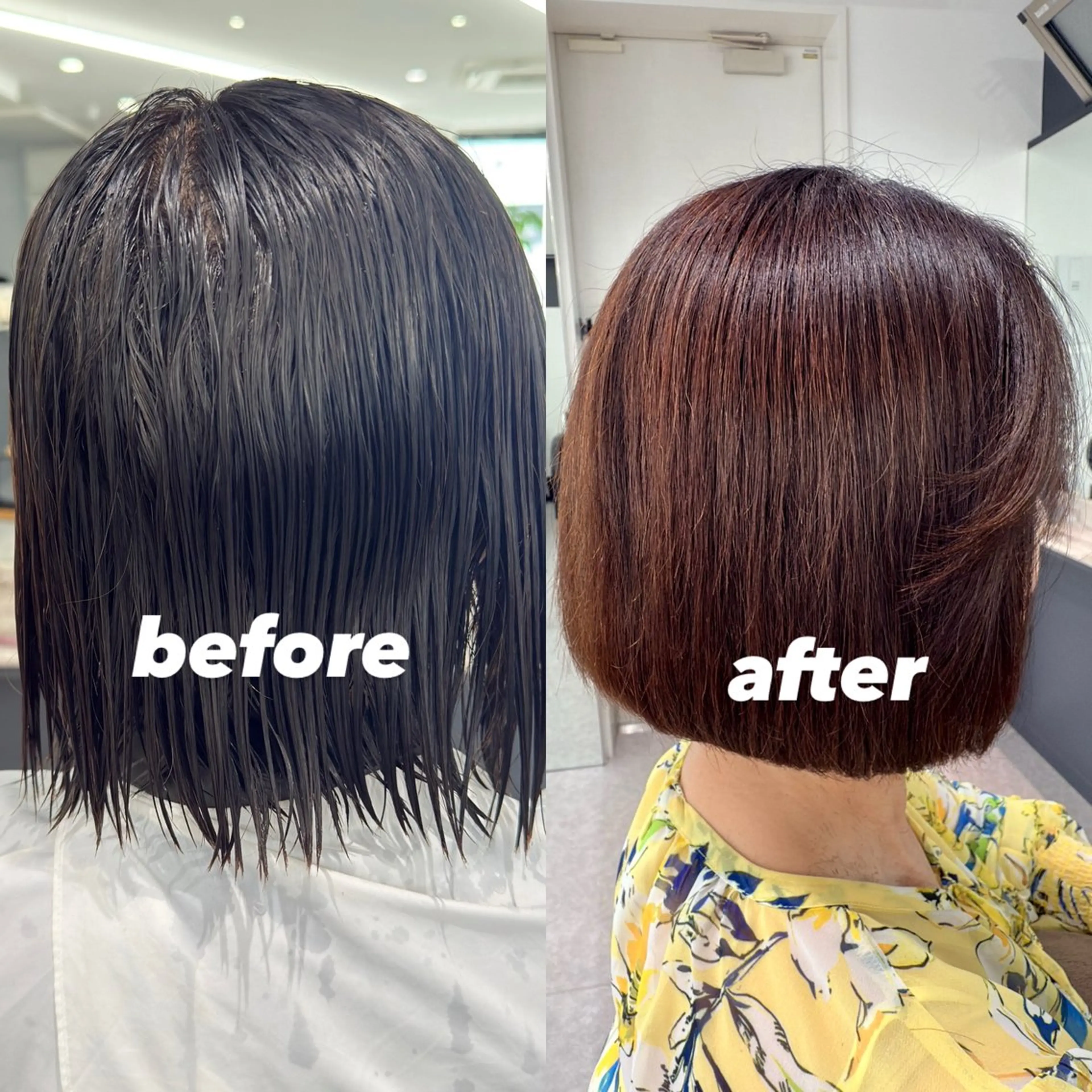 ミディアム カラー 小森 貫治のヘアスタイル