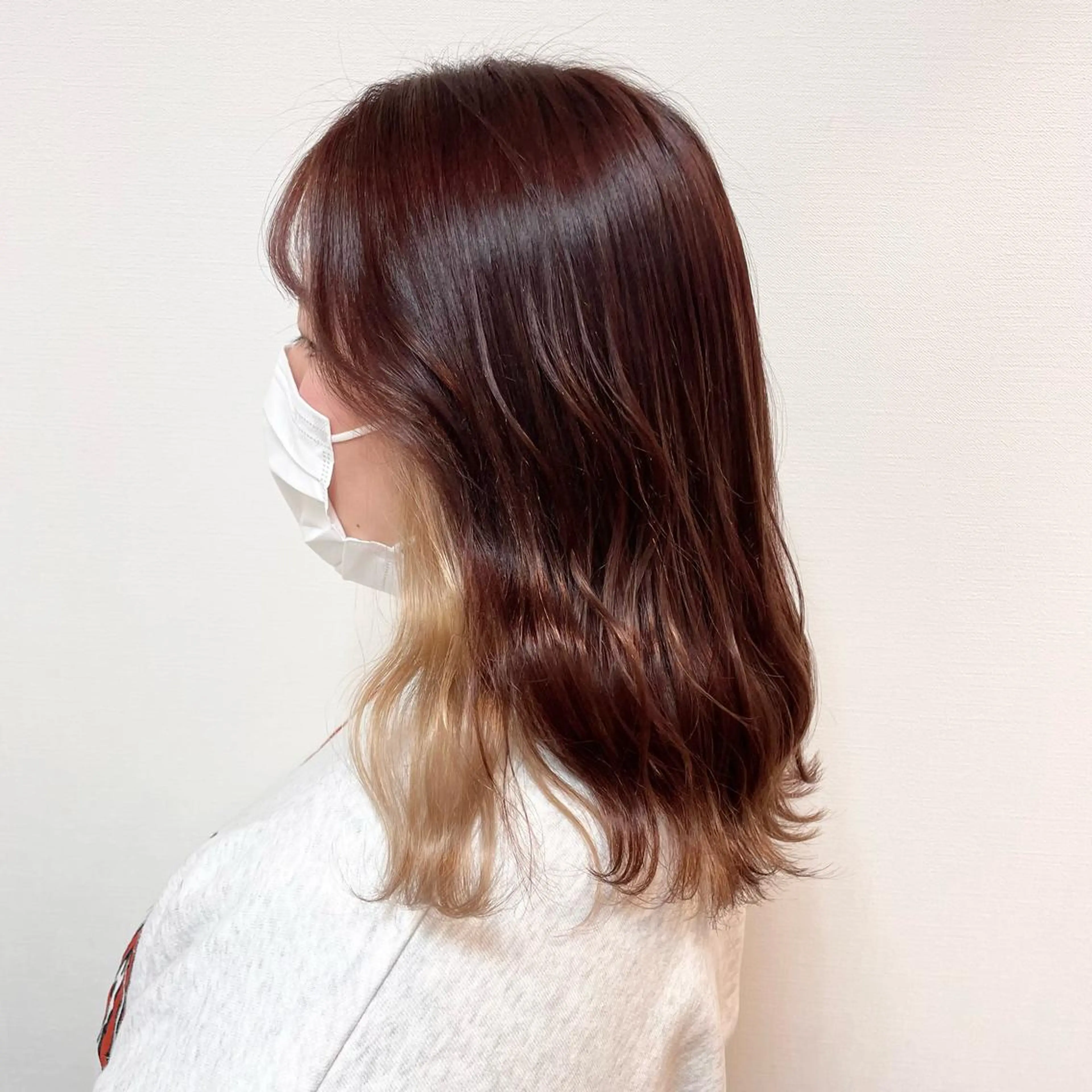 ロング カラー イヤリングカラー ヘアカラー 【STORY】 🧁misaki🧁のヘアスタイル