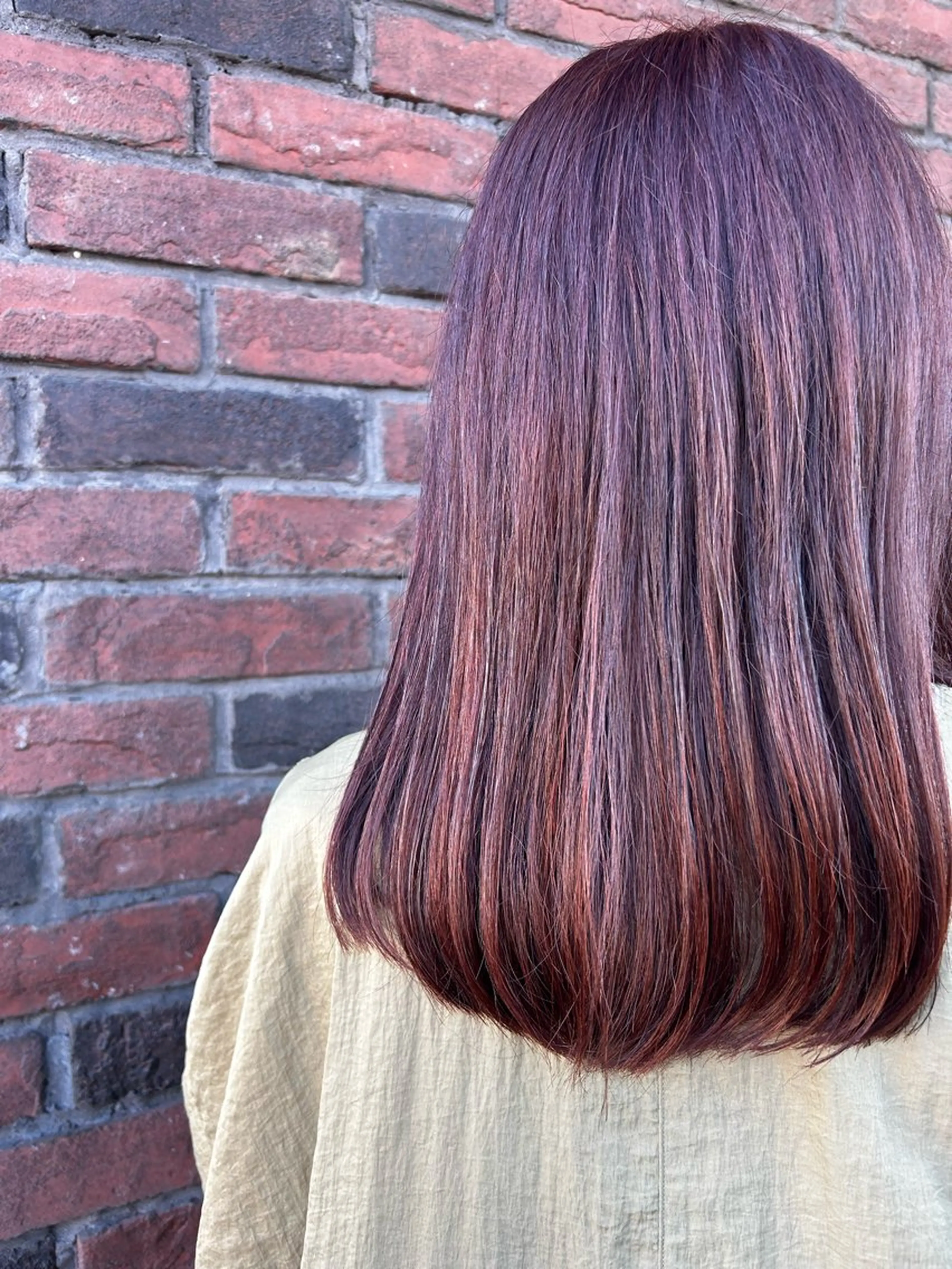 セミロング カラー カット ヘアカラー 美容しょうへいの店所属・吉川 茉由子のマツエク・マツパデザイン