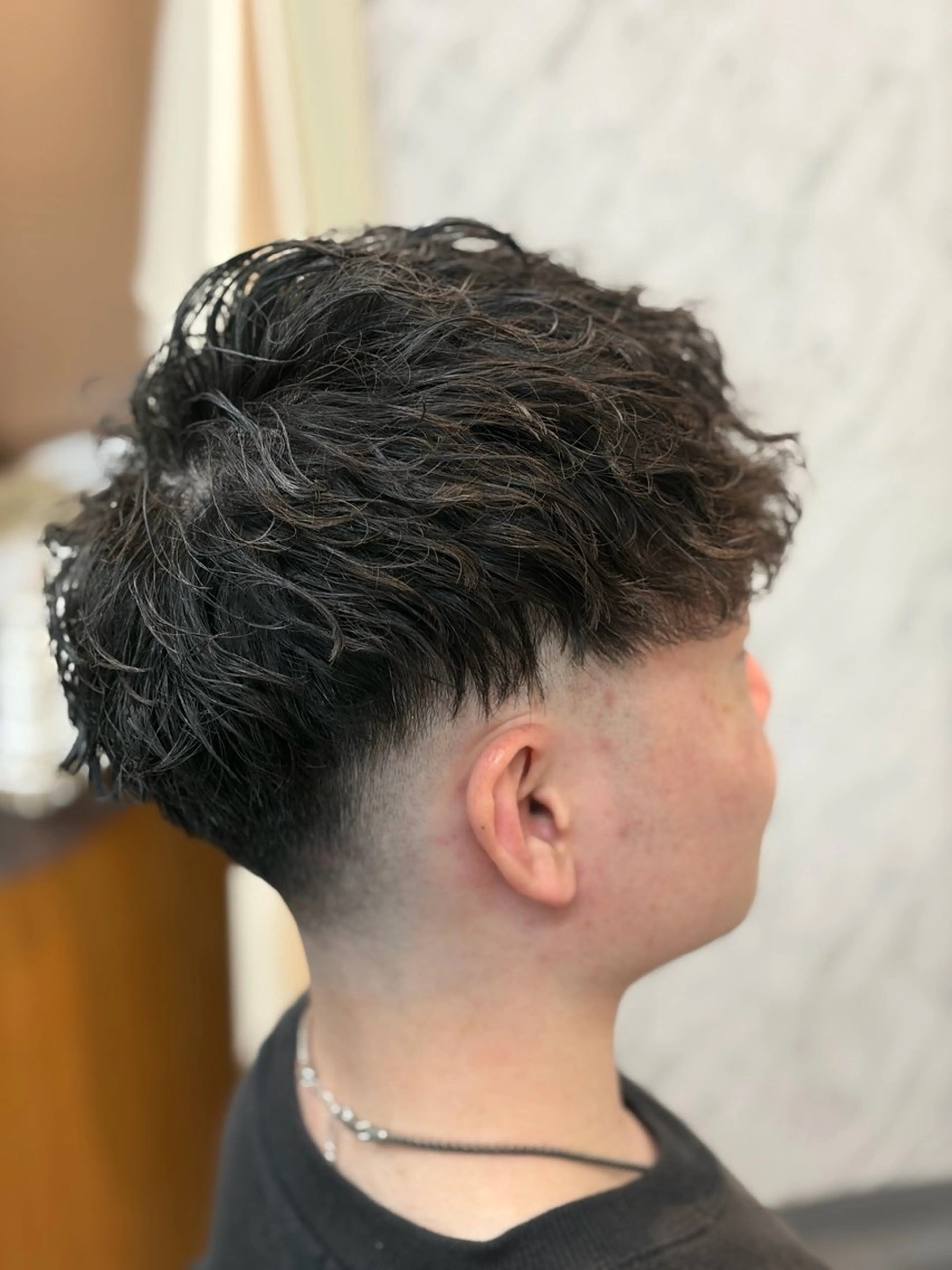 パーマ メンズ カット パーマ メンズ特化/パーマ/ フェードWATARUのヘアスタイル