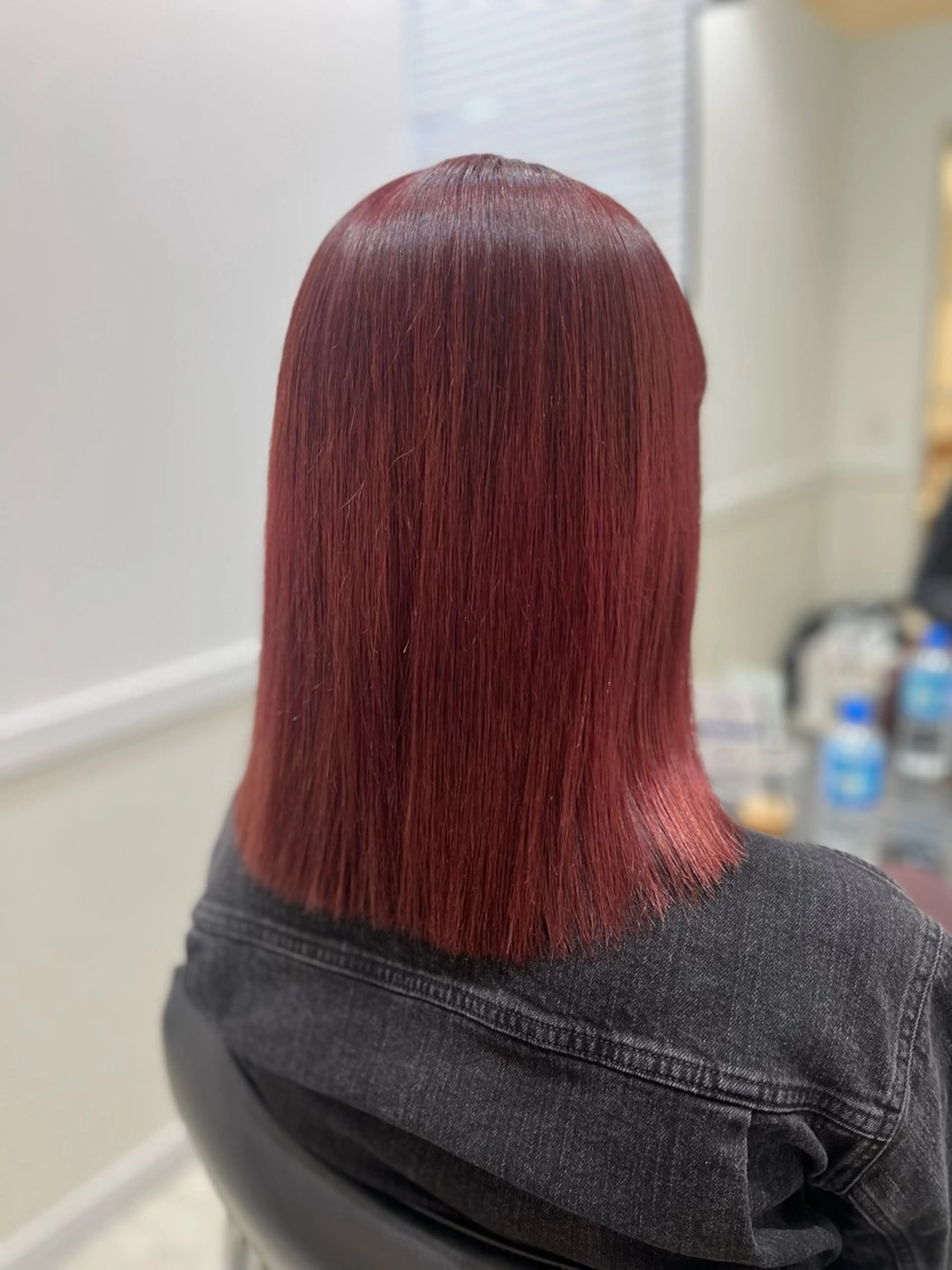 ミディアム カラー ブリーチ ブリーチなしカラー 髪質改善 トリートメント 【ただの天才 🎨】のヘアスタイル