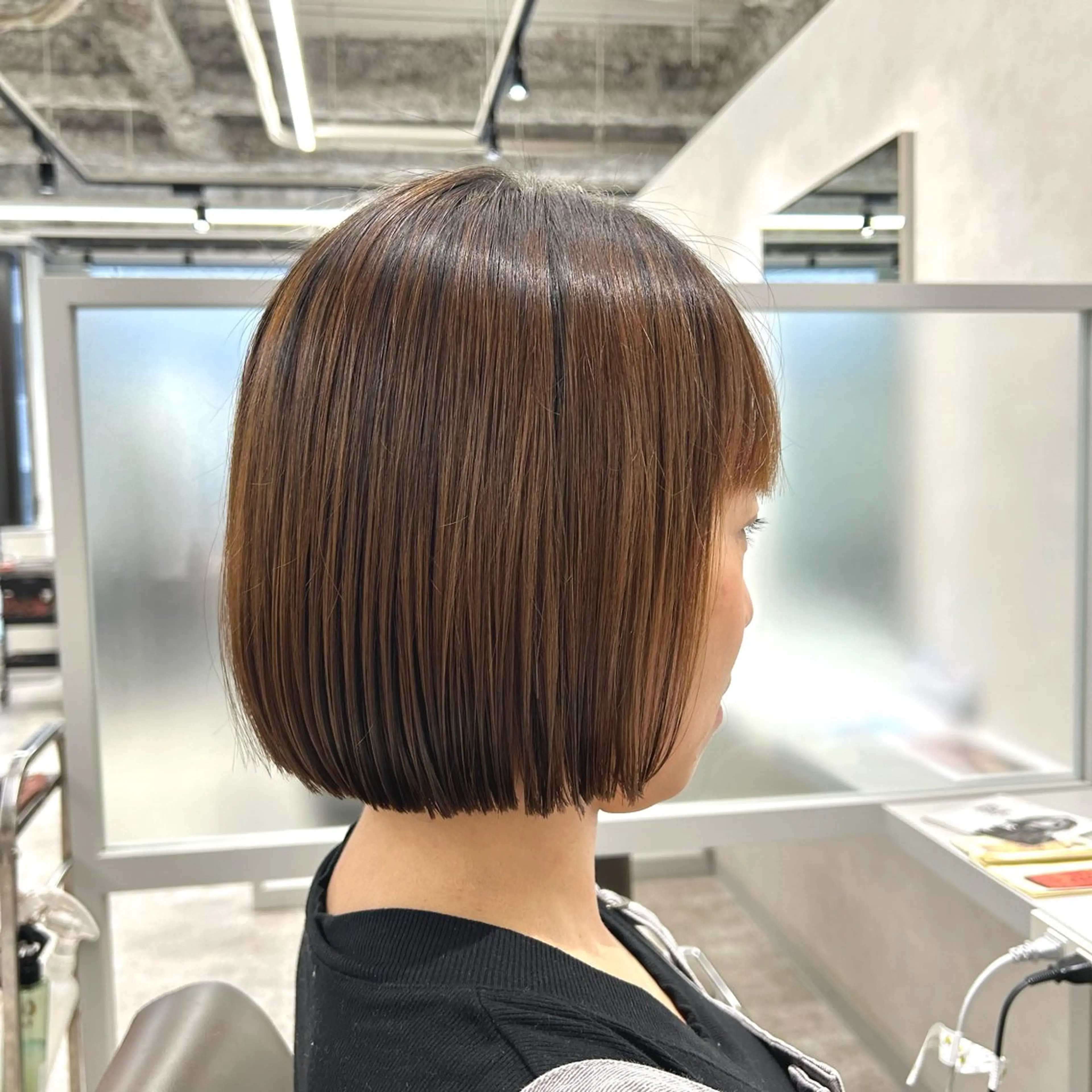 ショート 西梅田  トウマ モデル募集中‼️のヘアスタイル