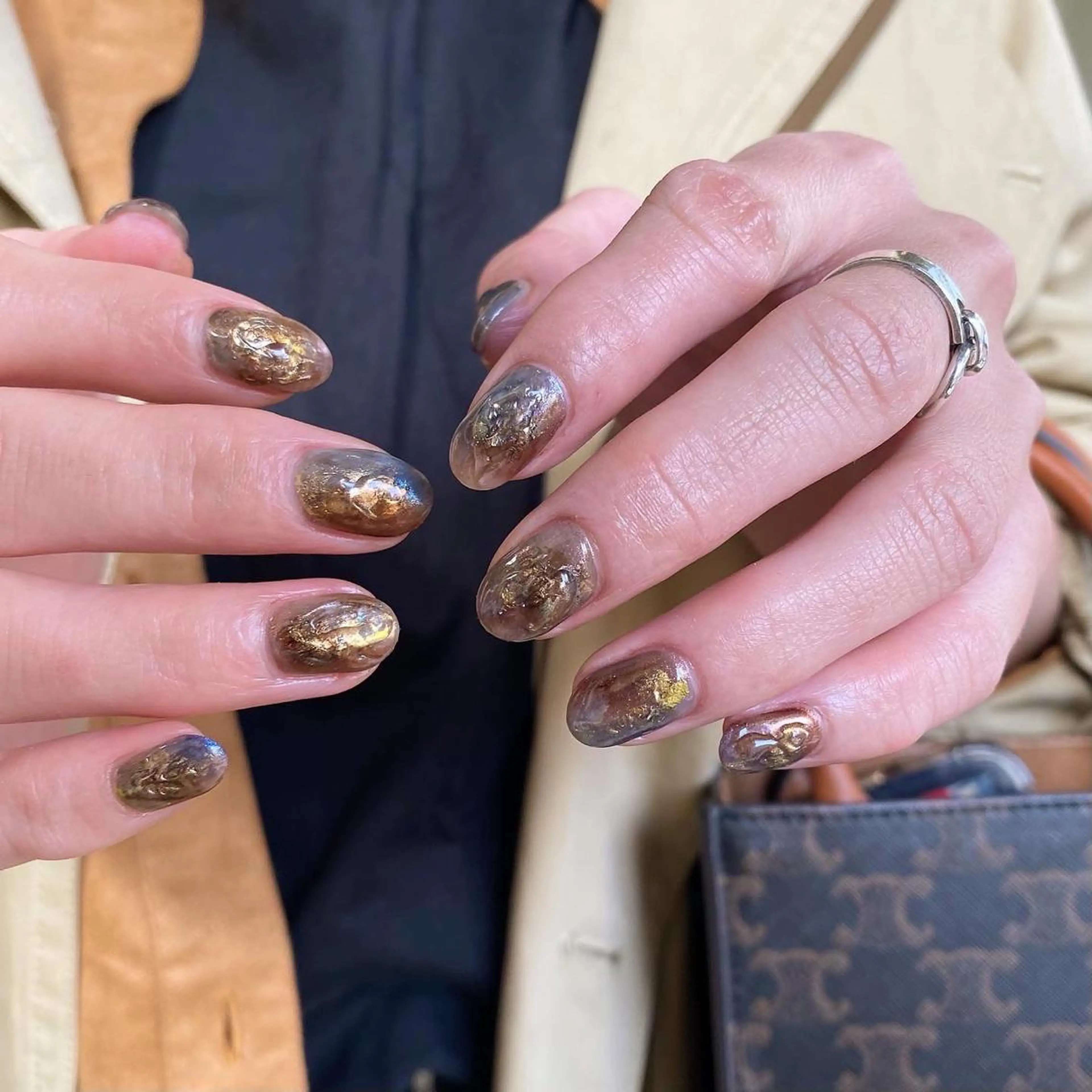 ネイル 持ち込み ハンドネイル 栗林 実莉のネイルデザイン