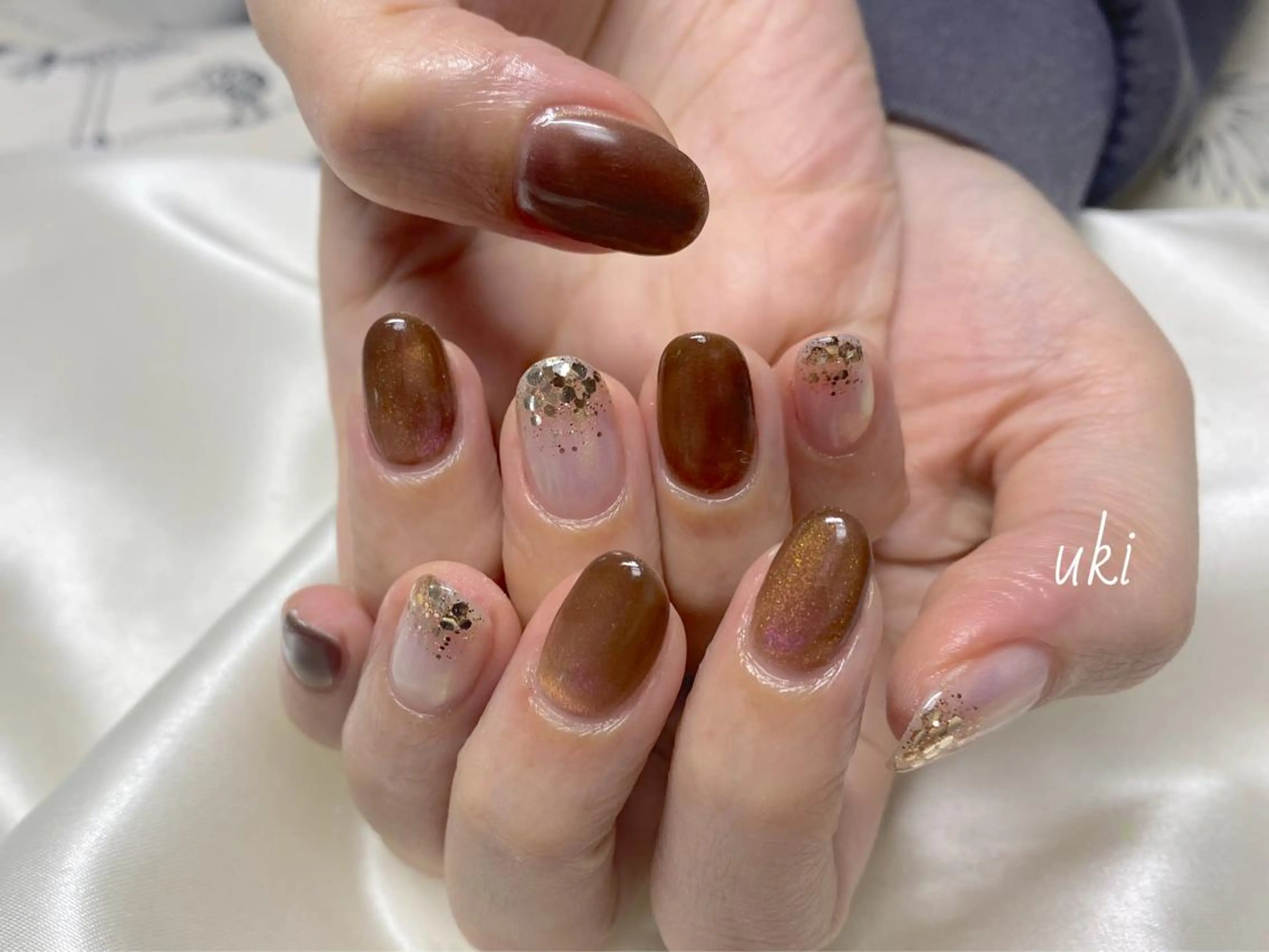 ネイル ハンドネイル Ameri nail /UKIのネイルデザイン