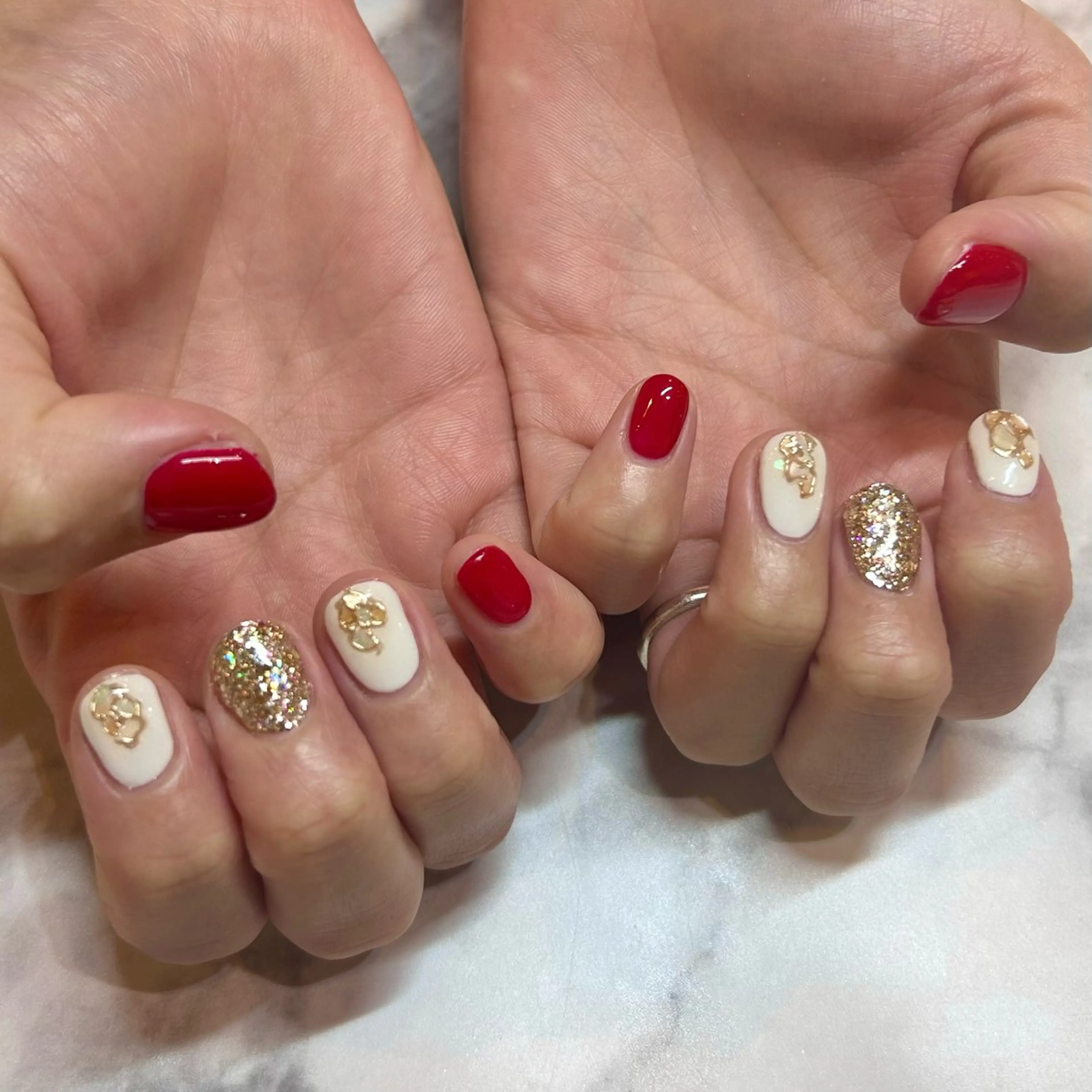 ネイル ハンドネイル Bianca栄店 みさとのネイルデザイン