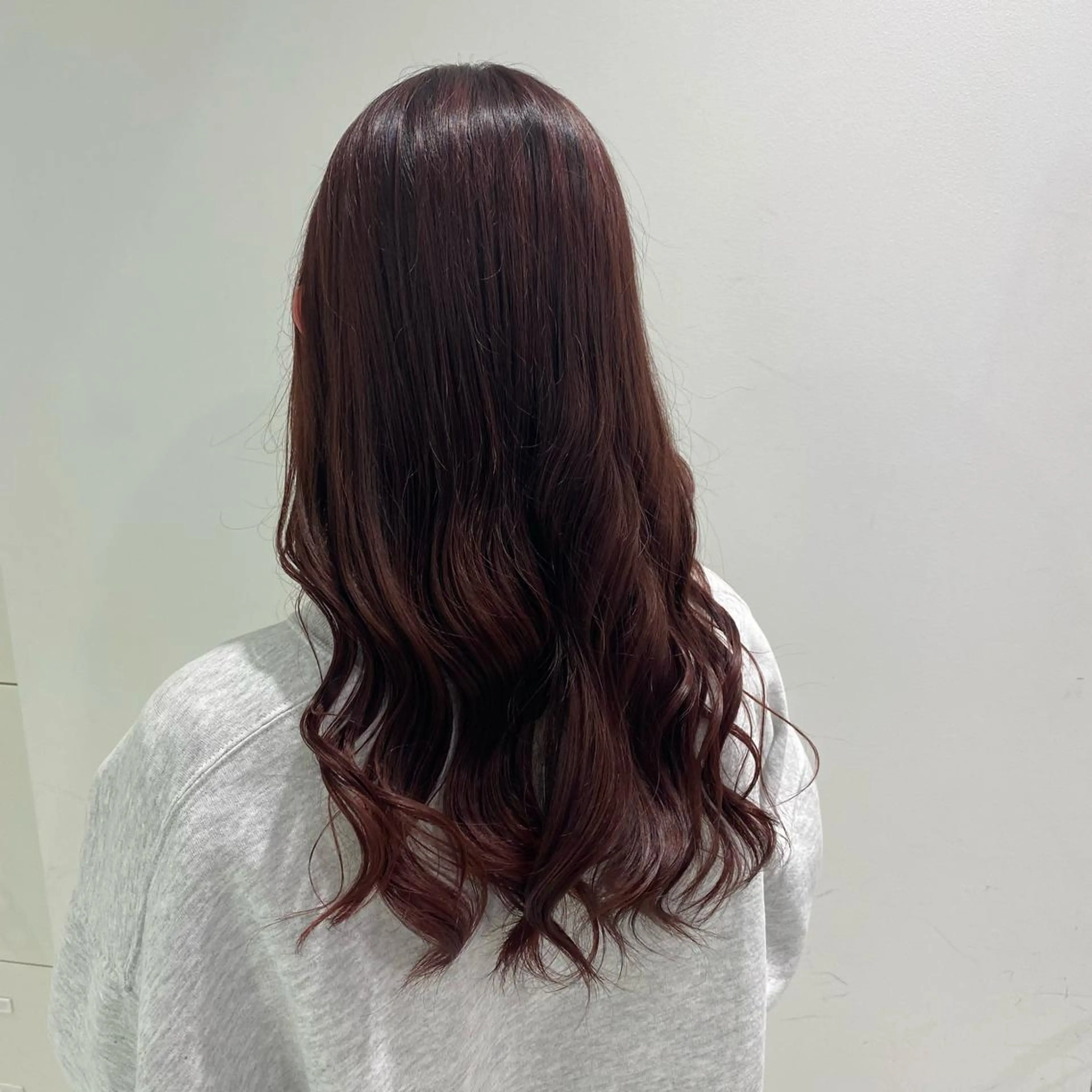 ロング カラー パーマ ヘアアレンジ メンズ キッズ ネイル マツエク・マツパ ブラウンカラー レッドカラー レッドブラウン カラーマツエク ブラウン 💖横浜ブリーチなし 💖MIHOのヘアスタイル