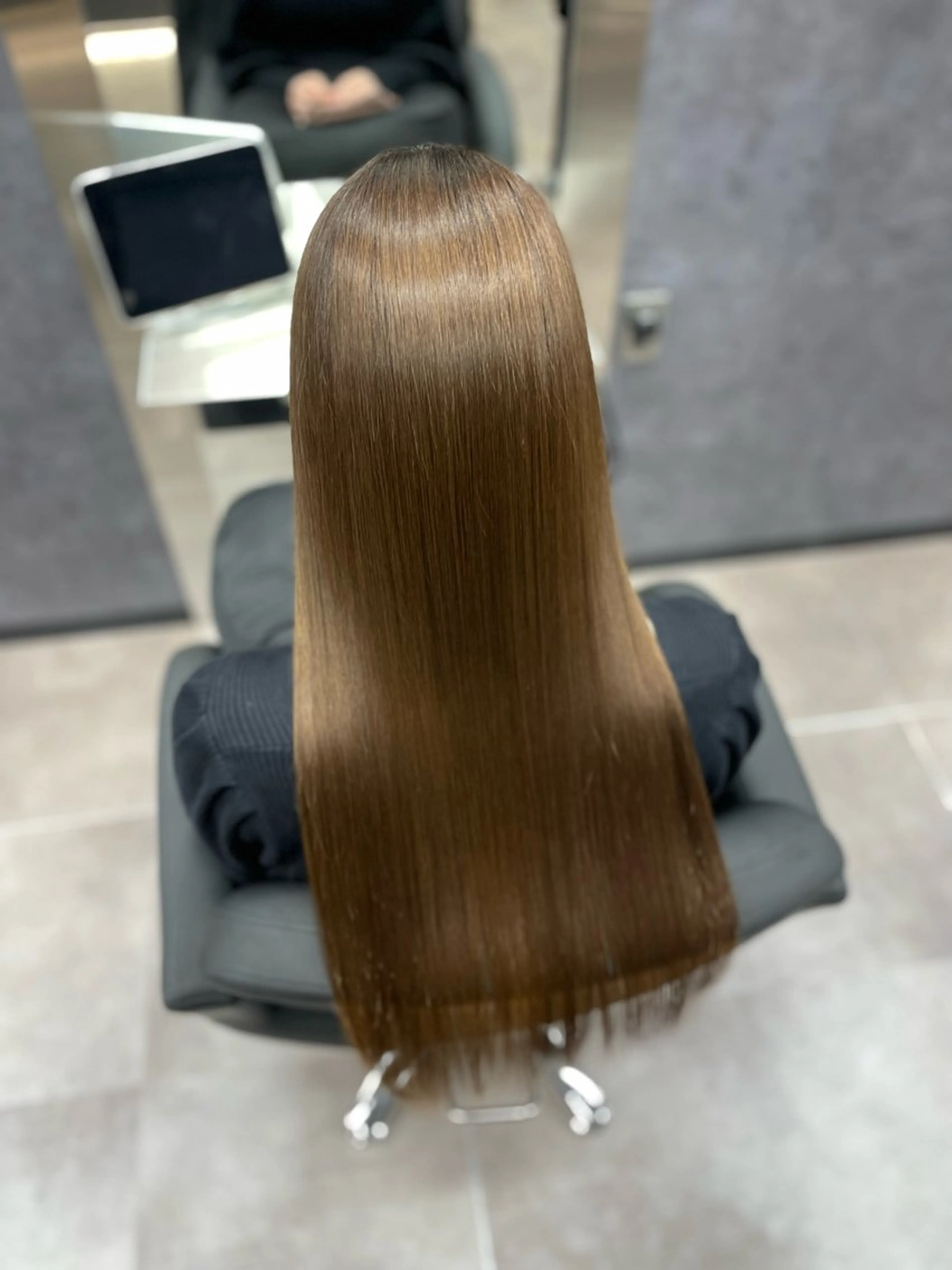 ロング カット ヘアカラー トリートメント CYNTHIADUE 店長｜ IRISUのヘアスタイル