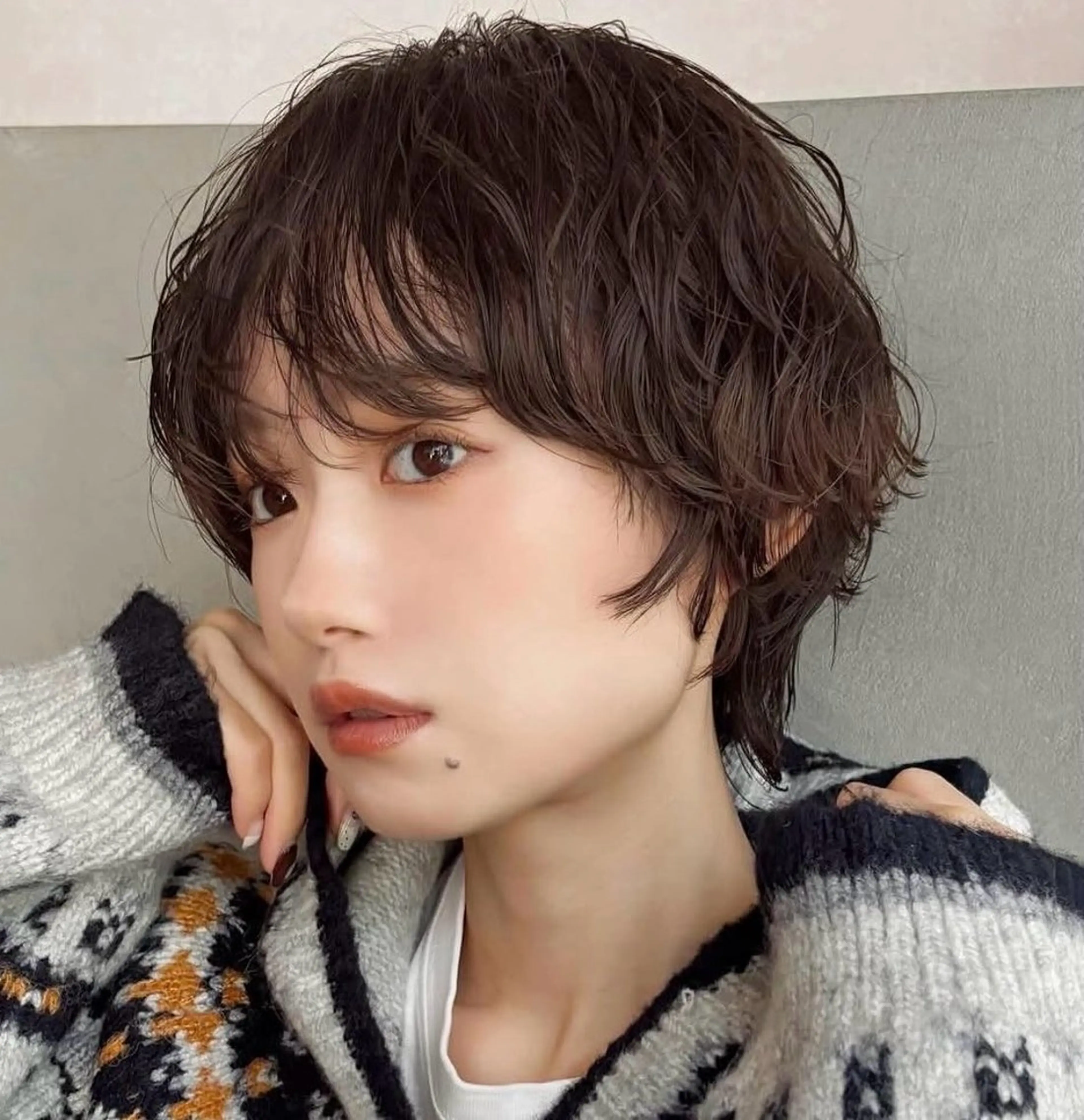 【ショートパーマ】カット+パーマ+トリートメント🫧の写真