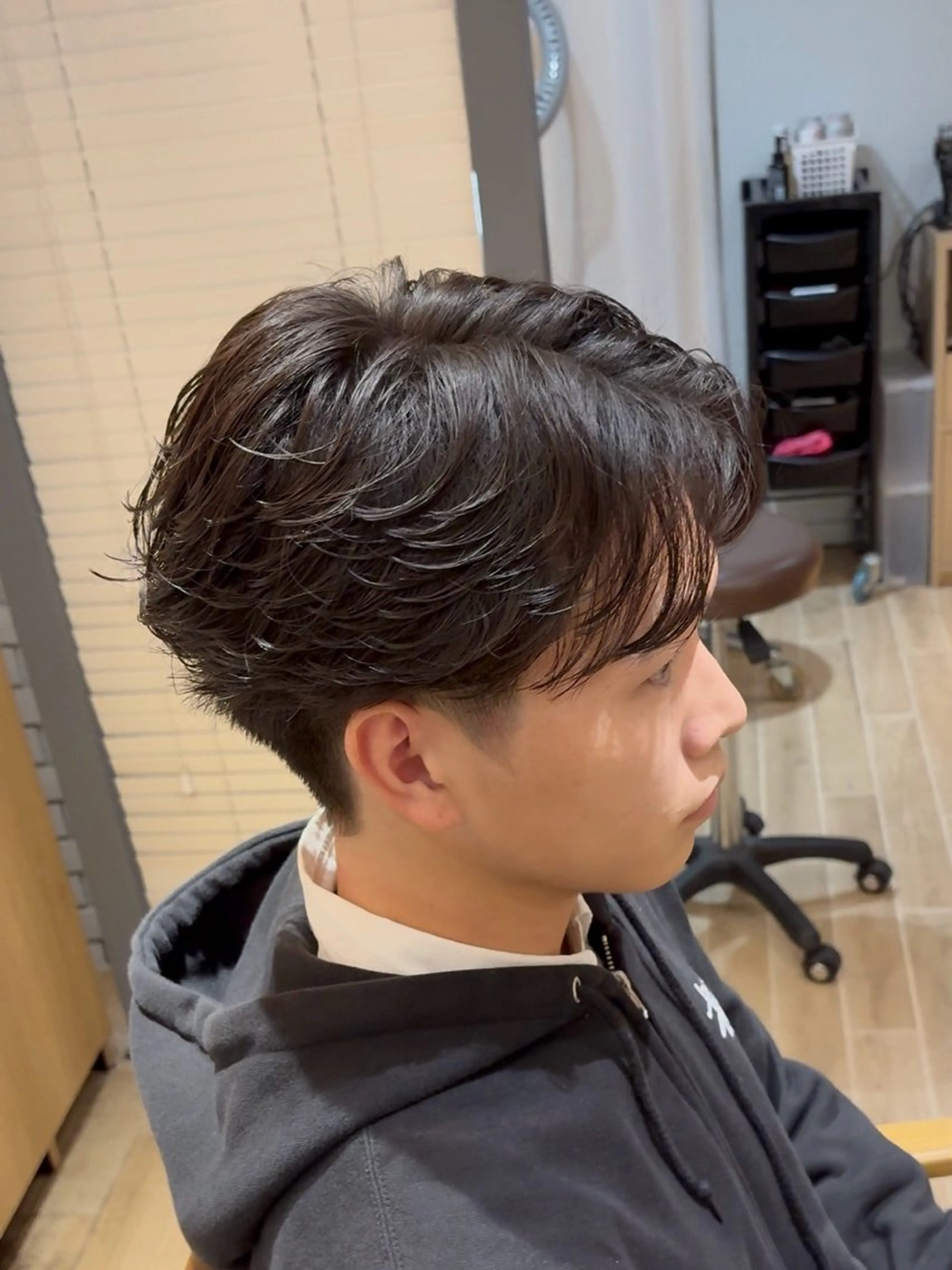 パーマ メンズ メンズパーマ カット パーマ メンズ/パーマ/ 目黒/オノザトのヘアスタイル