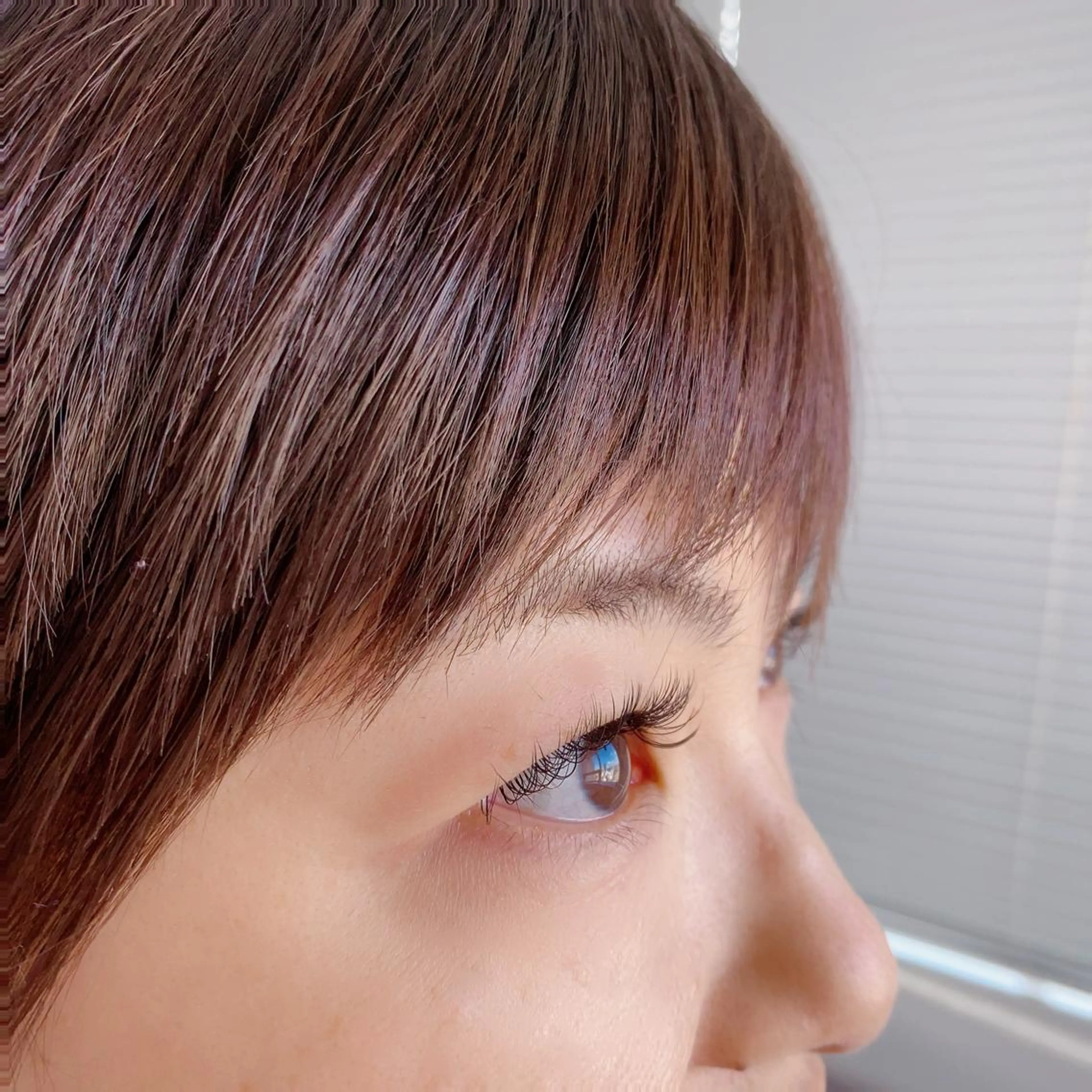 パーマ マツエク・マツパ アイブロウ Dカール フラットラッシュ 神山 ビューティー・アイのマツエク・マツパデザイン