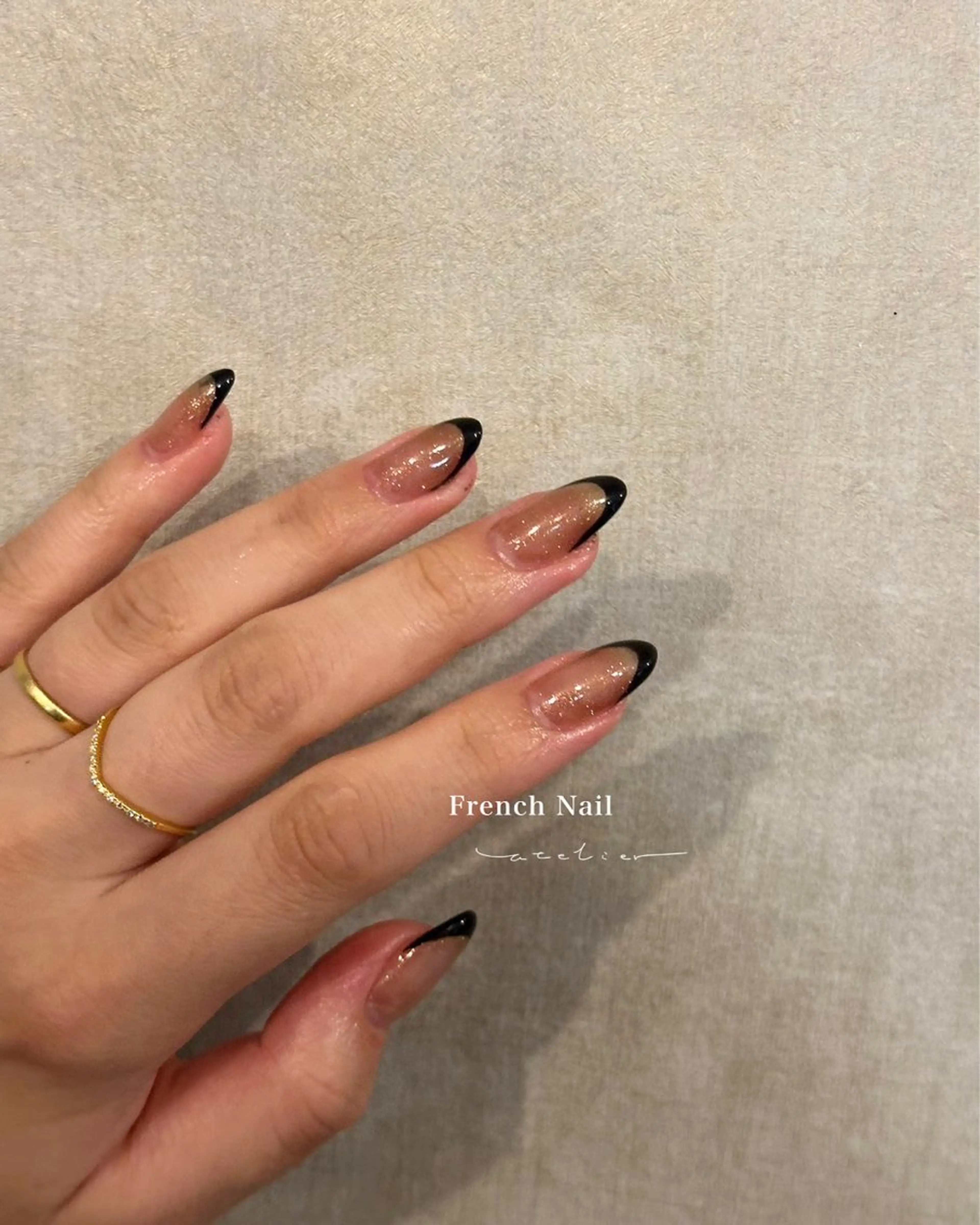 ネイル フレンチネイル atelier d Cocoのネイルデザイン