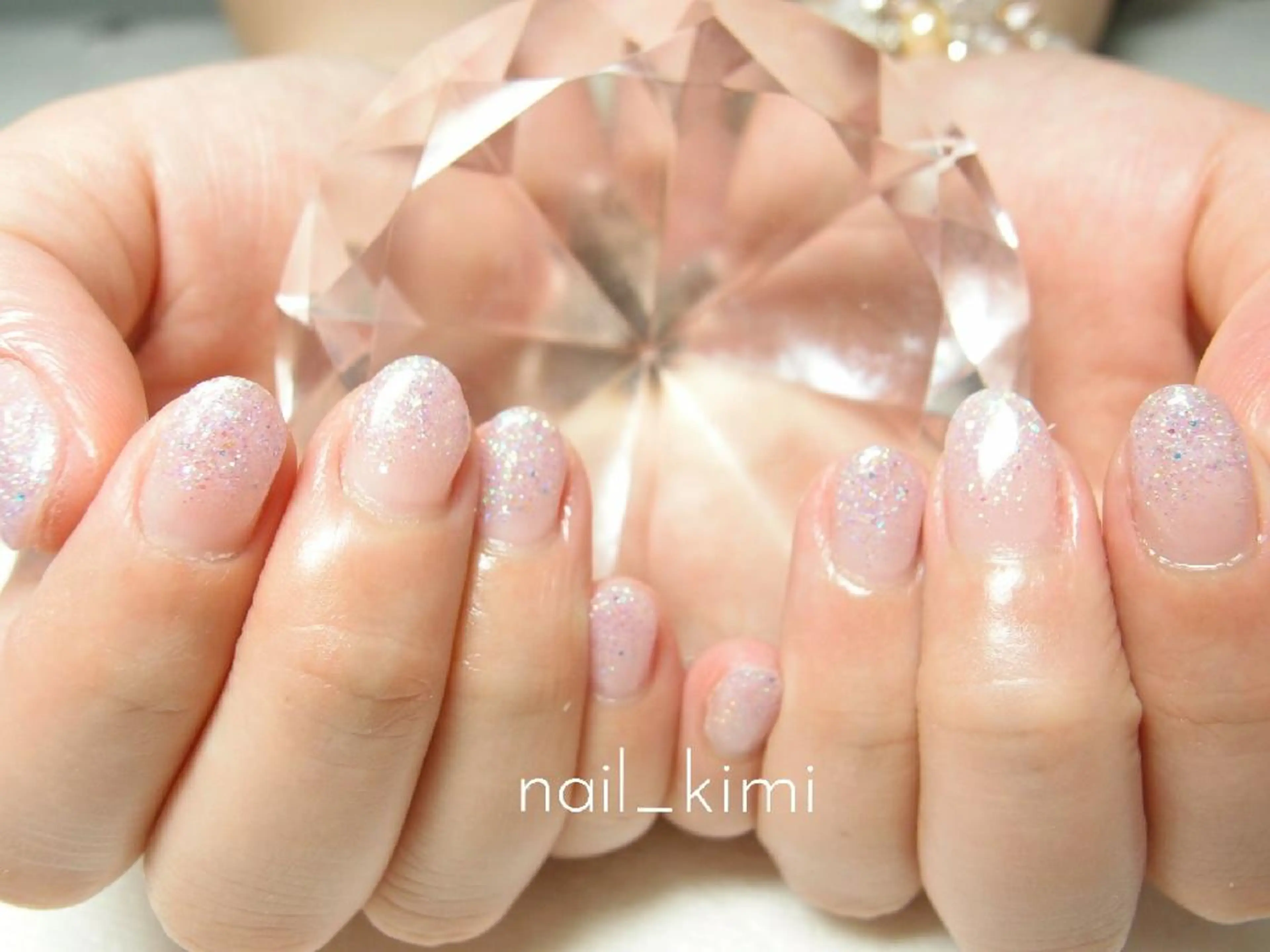 ネイル メンズ グラデーション ラメ(グリッター) ラメグラデーション ETHOSENSE. kimikaのネイルデザイン