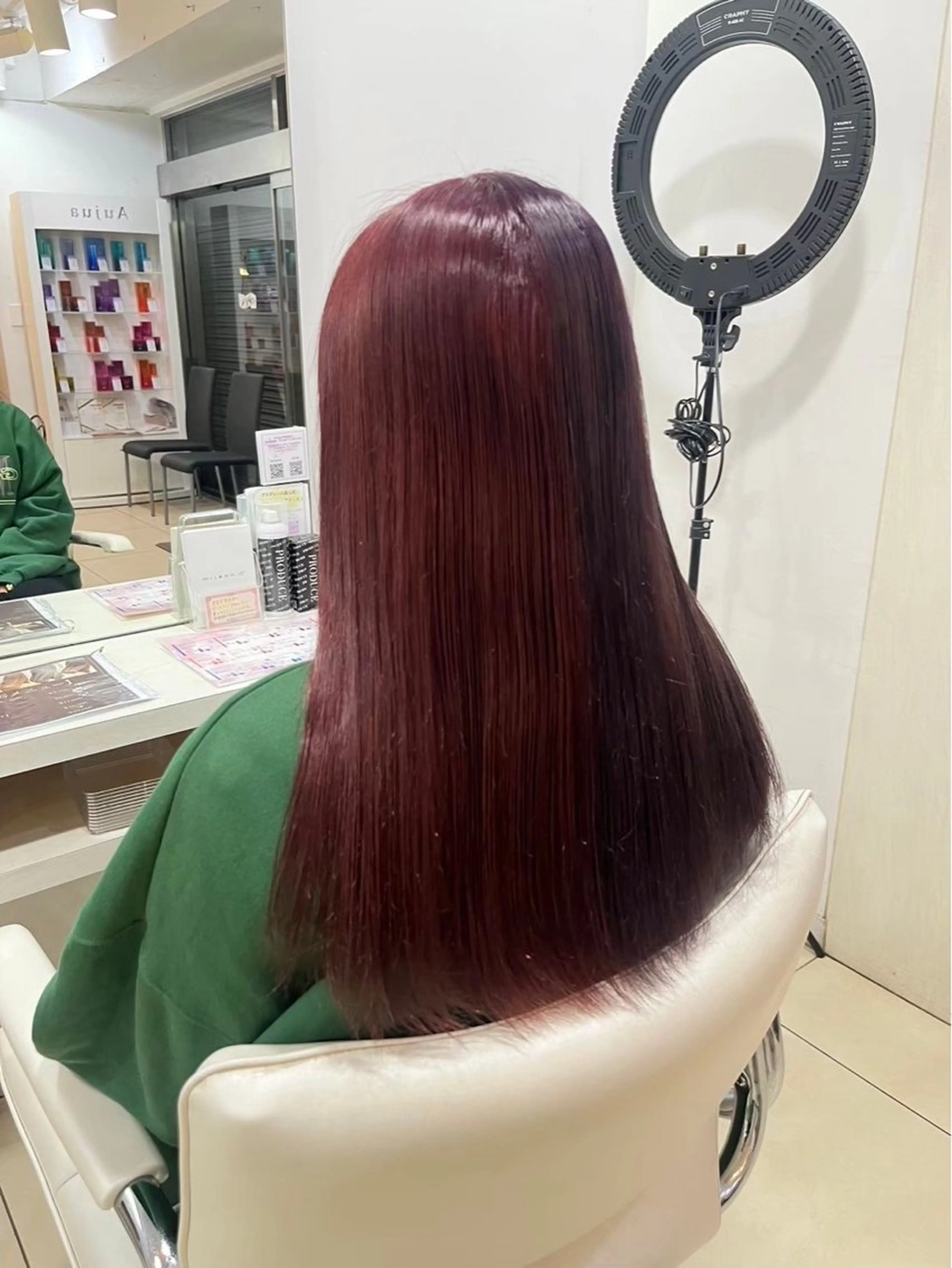 ロング ヘアカラー [髪質改善カラー] 光^._.^の眉毛・アイブロウイメージ