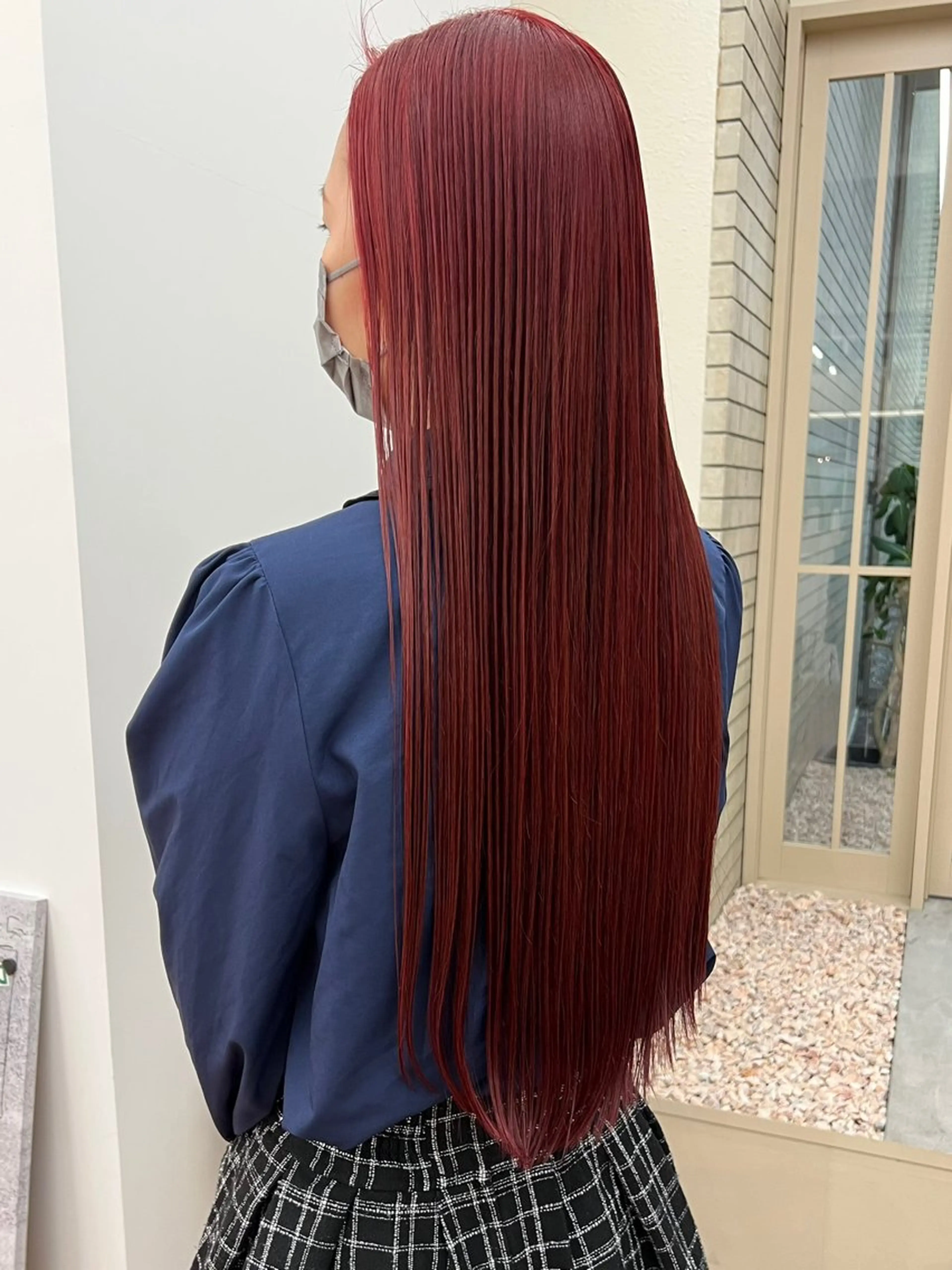 ロング カラー カット ヘアカラー トリートメント 矢場町/栄/上前津/ 佐藤祐希のヘアスタイル