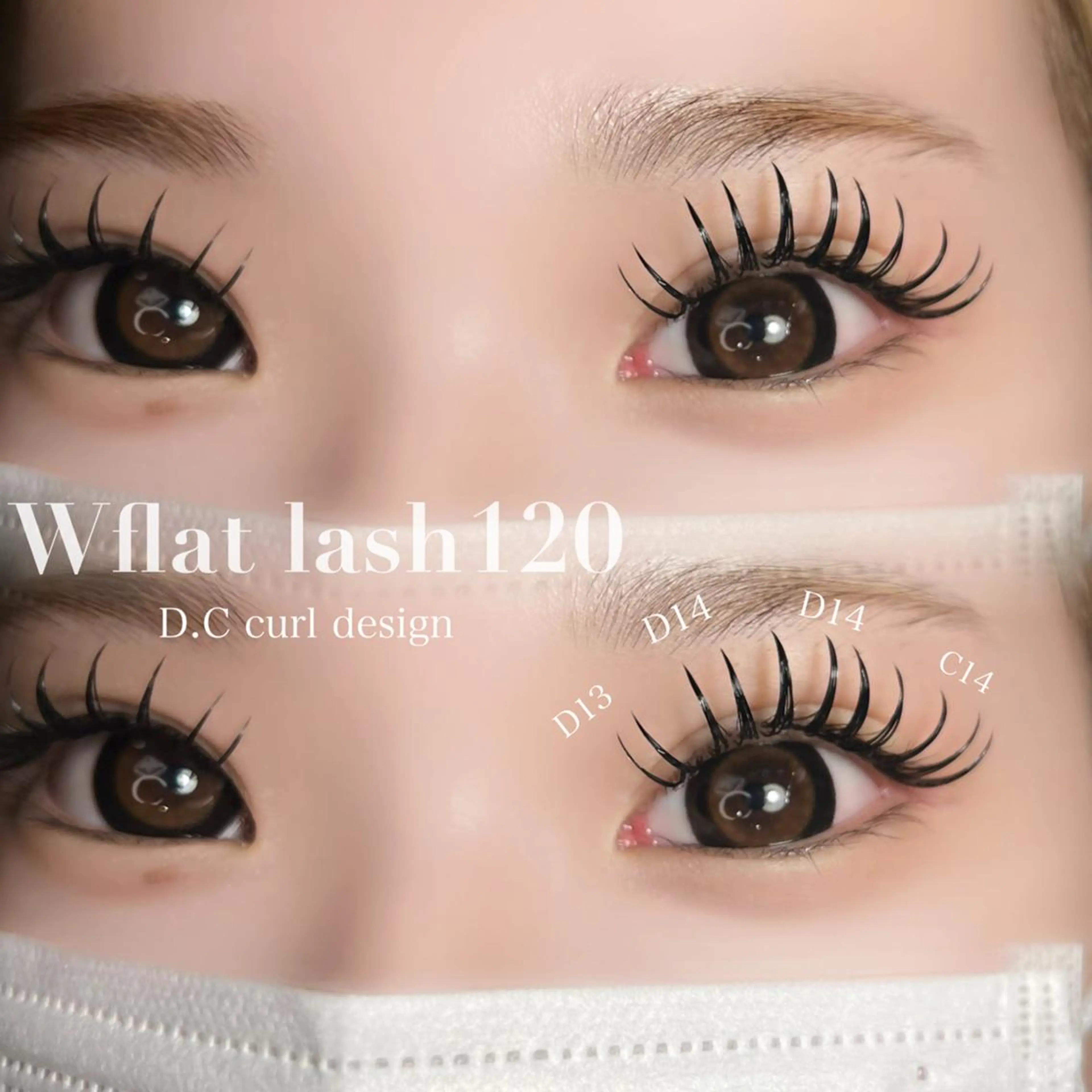 マツエク・マツパ ＲＥＢＥＳＴ 心斎橋店のマツエク・マツパデザイン