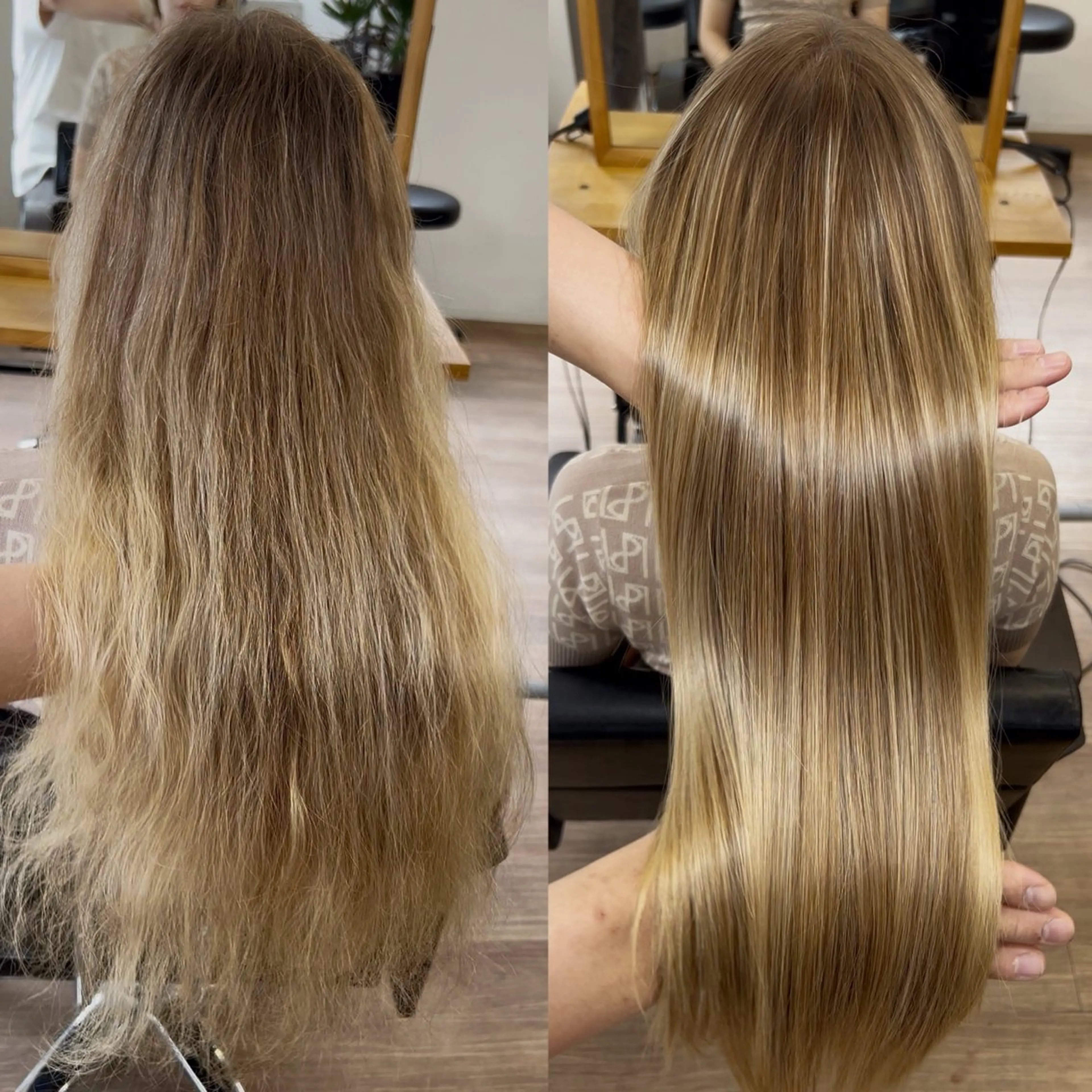 【梅雨前に必見！】髪質改善×縮毛矯正×カット！一度やったらやめられない技術を、是非体感してください😊ストレートパーマの写真