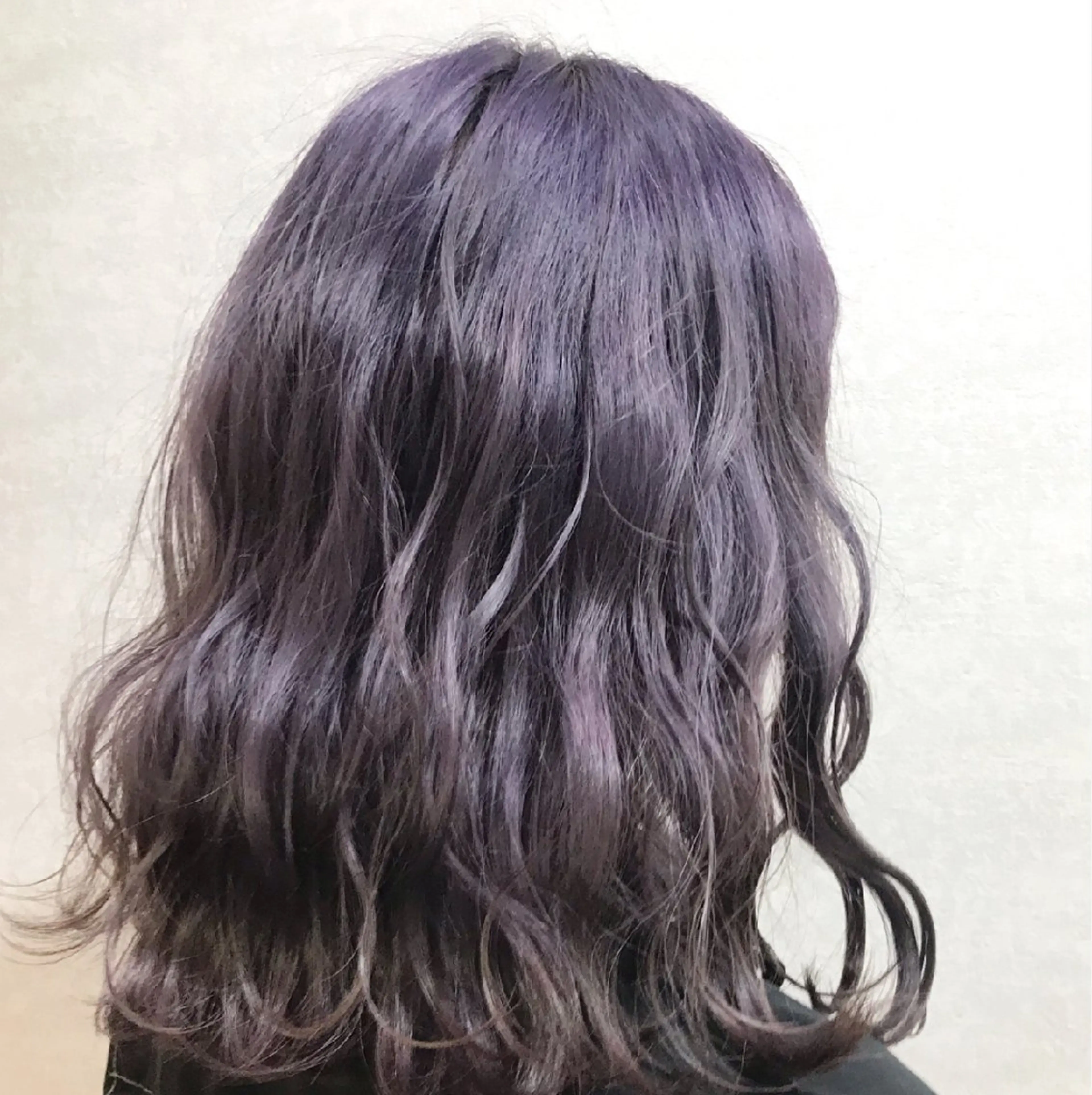 セミロング ヘアカラー 髪質改善♡臼井 暖音のヘアスタイル