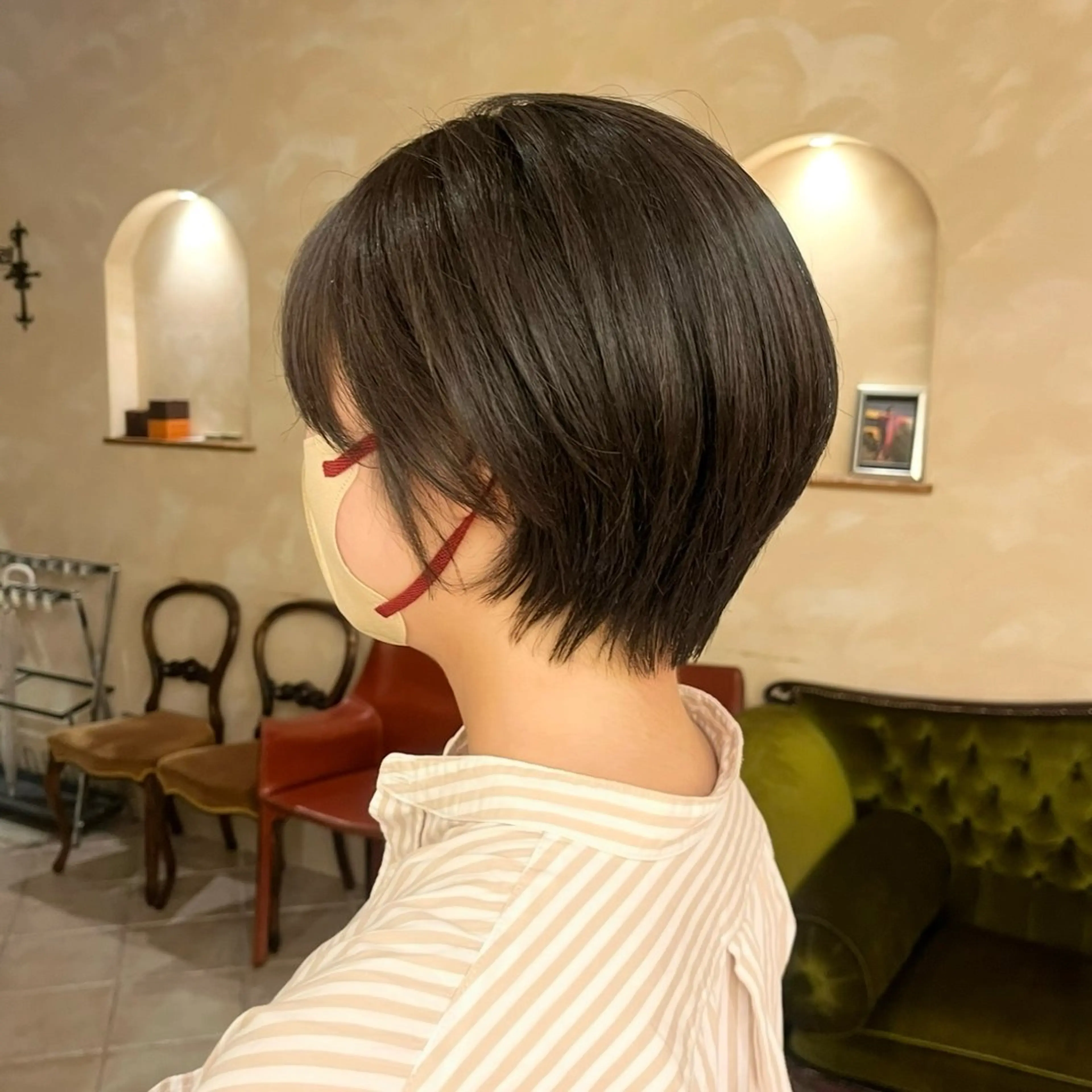 ショート ショートヘア ショートカット / 銀座/ 青山莉奈のヘアスタイル