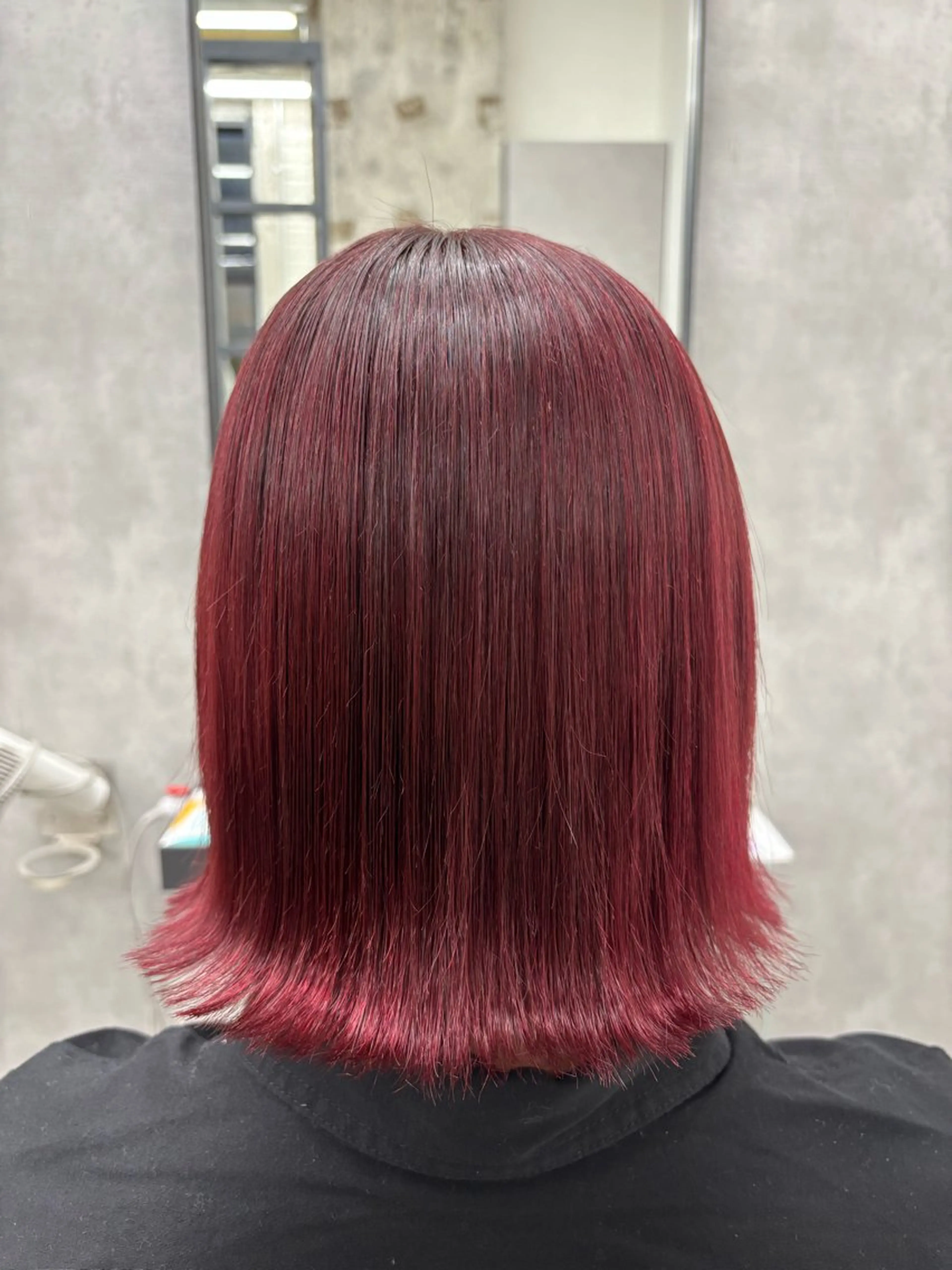 セミロング カラー 髪質改善 縮毛矯正 トリートメント カット ヘアカラー 縮毛矯正 トリートメント すぐ巻ける縮毛矯正 🍀勝倉　麗のヘアスタイル