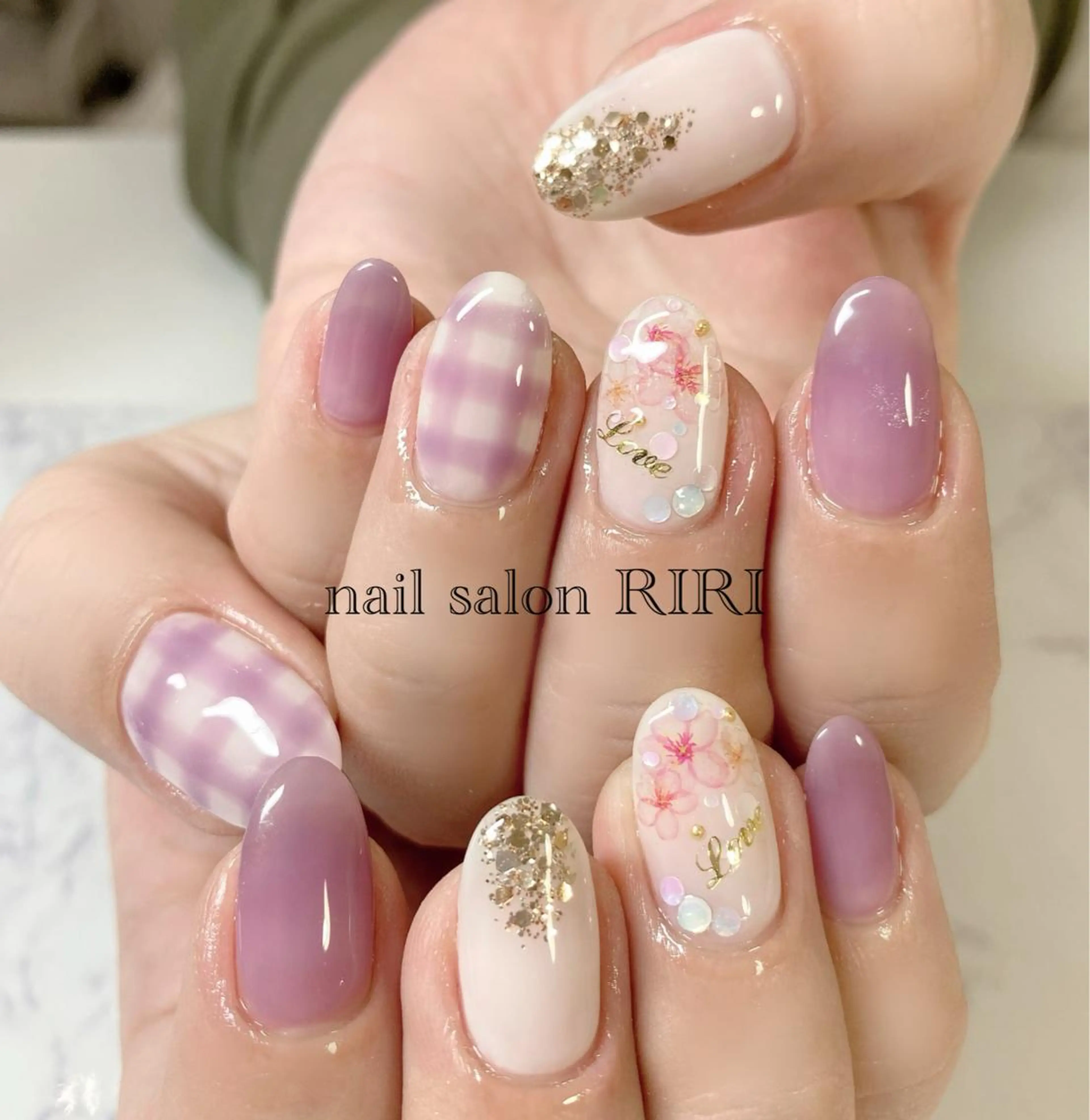 ネイル フラワーネイル RIRI リリのネイルデザイン