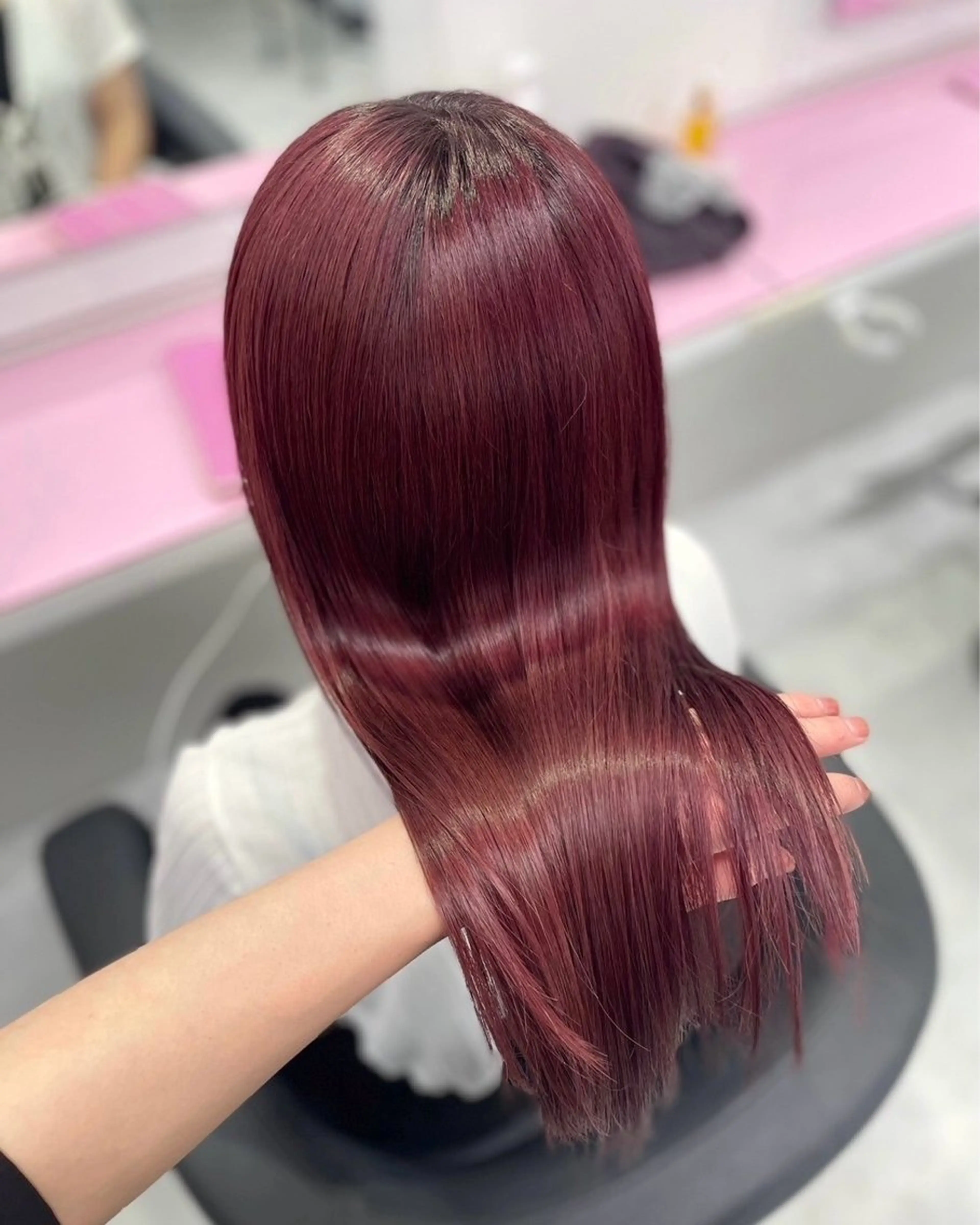 セミロング 艶モテ・韓国スタイル 🤍りんのヘアスタイル