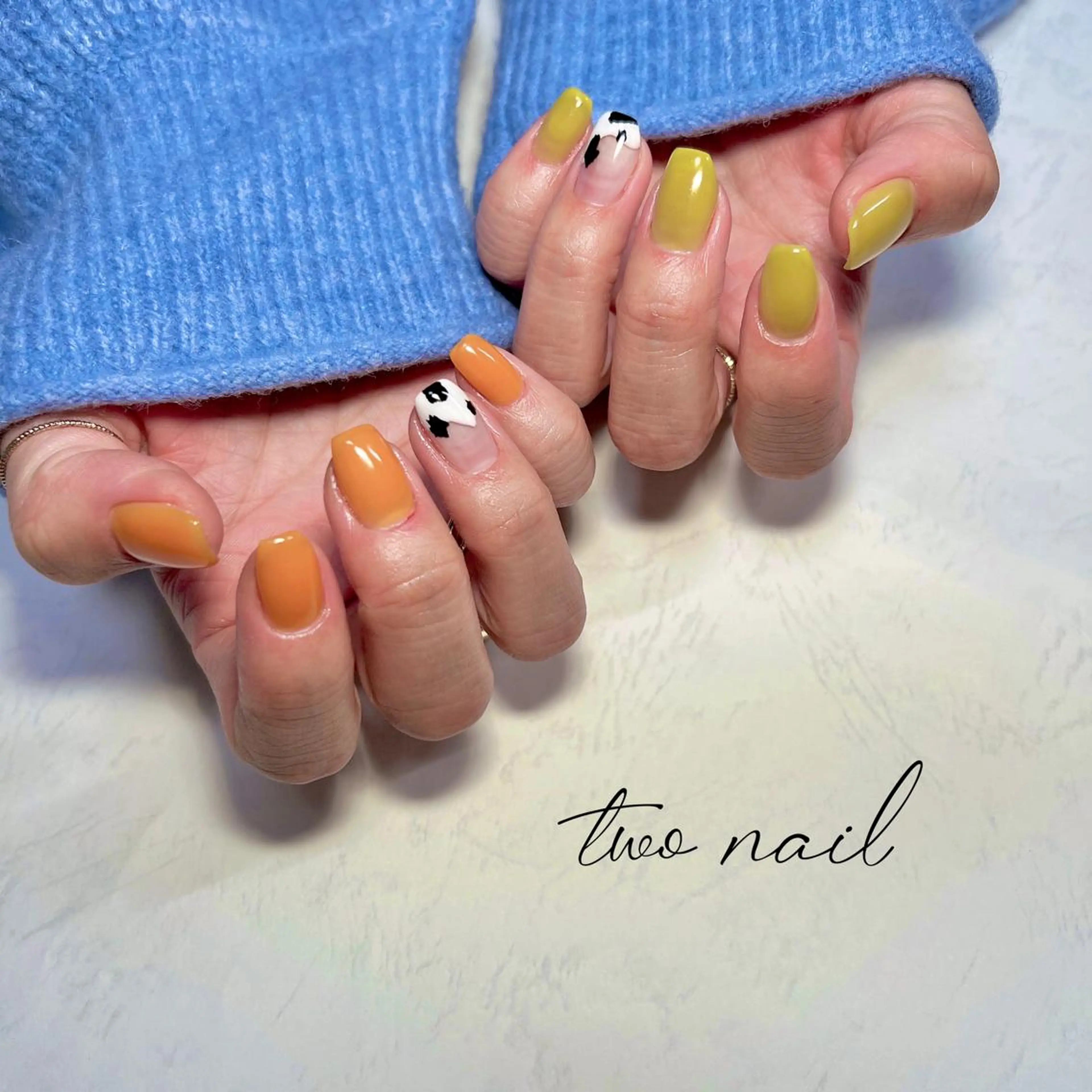 ネイル アートネイル フットネイル ハート ニュアンスネイル オフィスネイル two nailのネイルデザイン