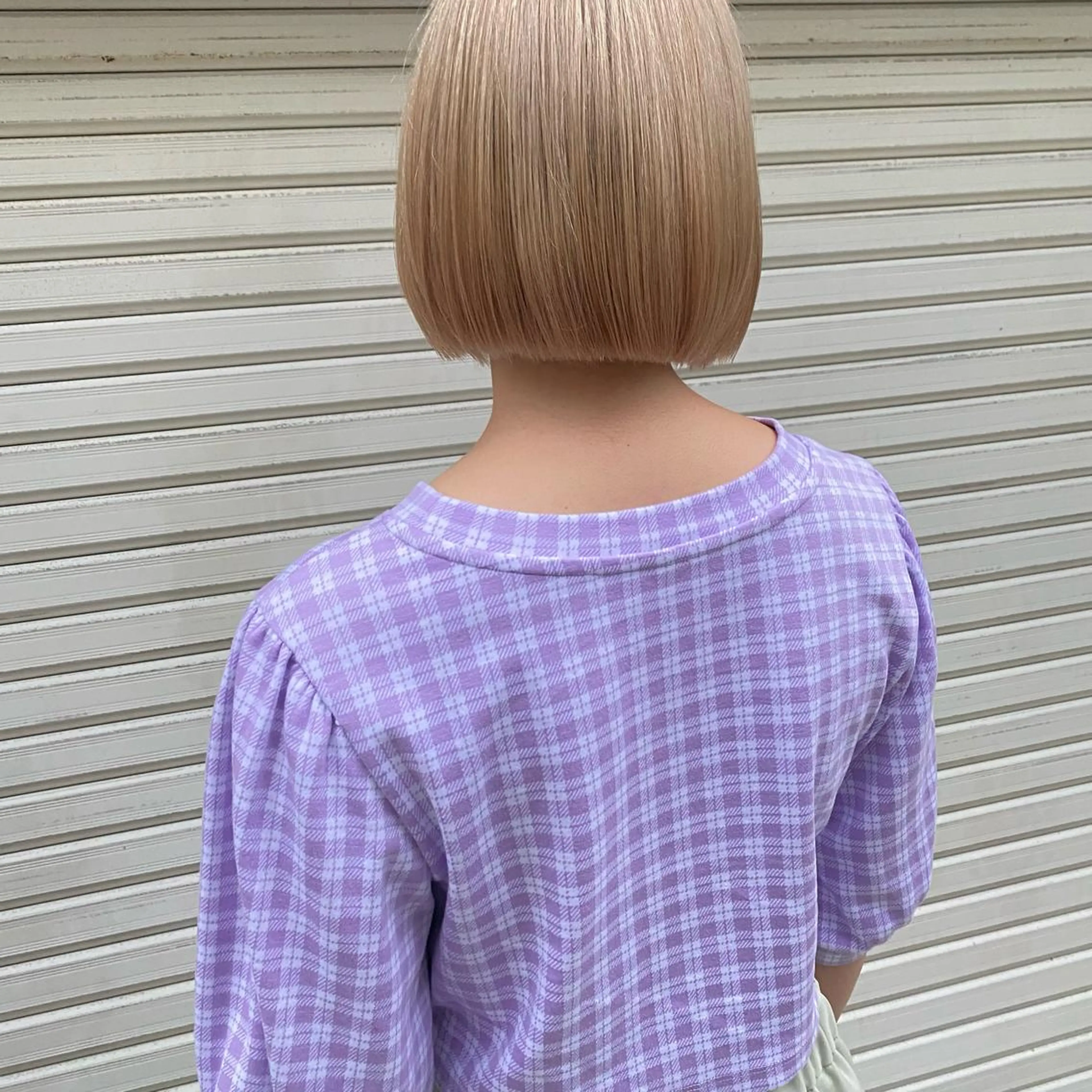 ショート カラー ブリーチカラーが人気 onnuのヘアスタイル