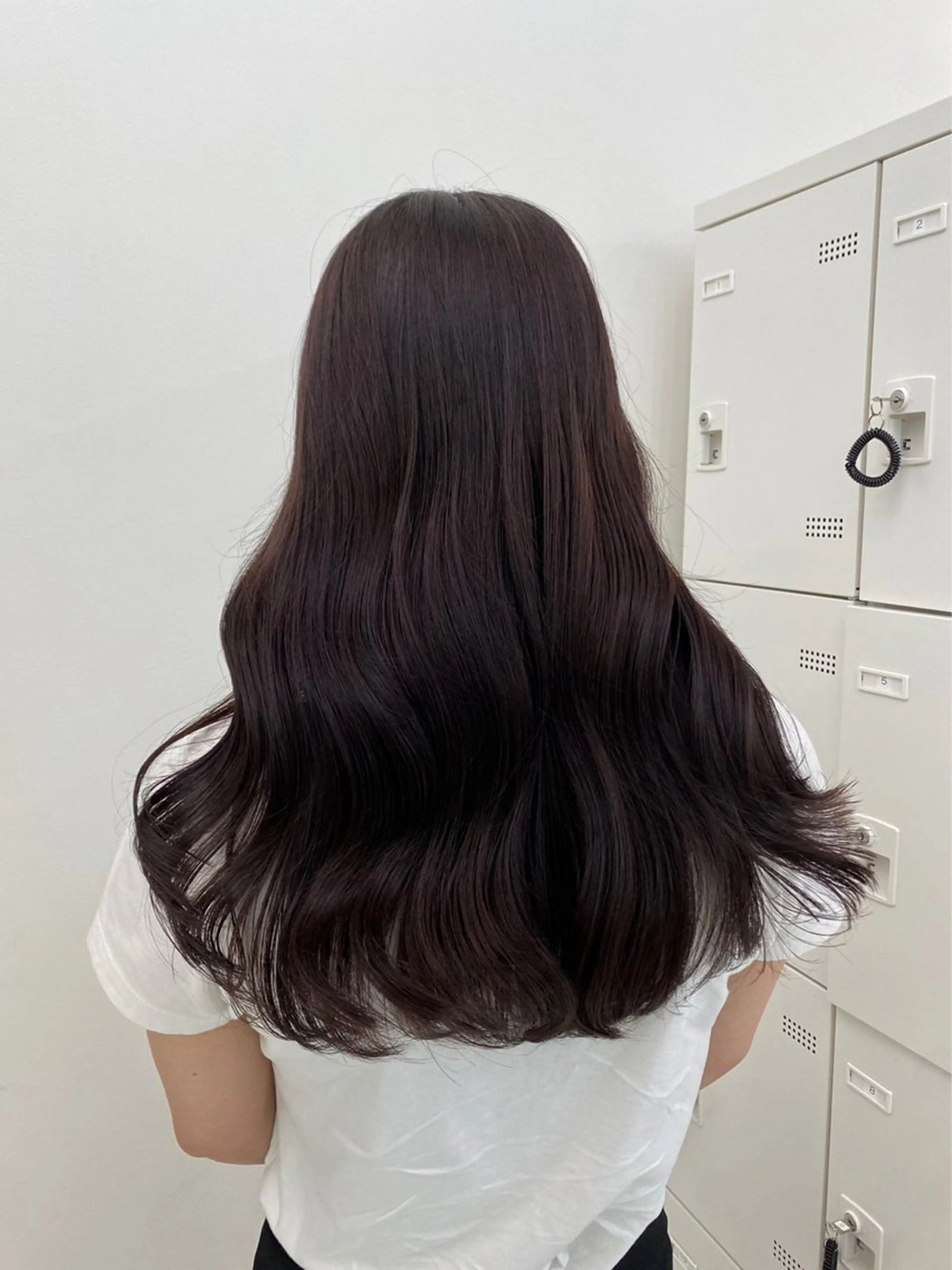 ロング カラー ヘアカラー トリートメント 表参道/透明感カラー /暗髪/ジュキヤのヘアスタイル