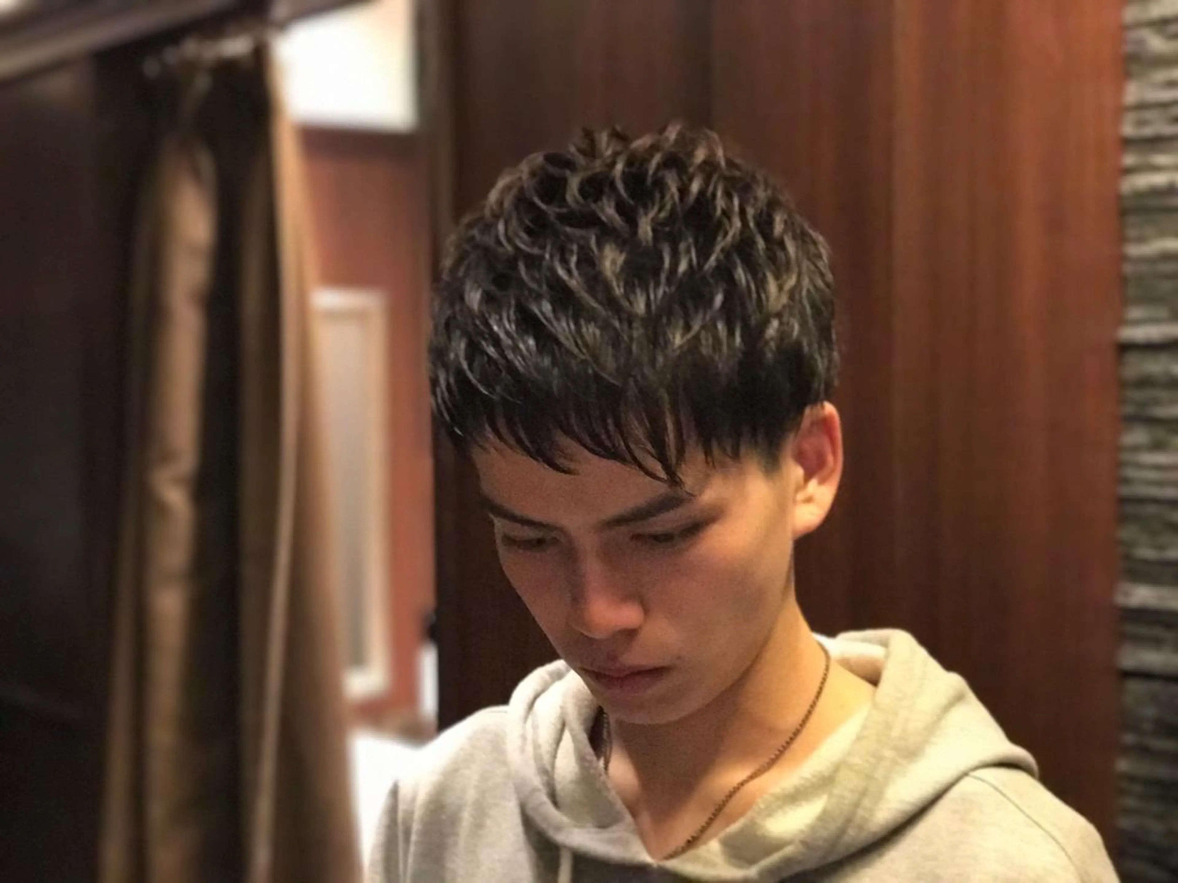 ショート パーマ 💈 クラモトダイセイのヘアスタイル