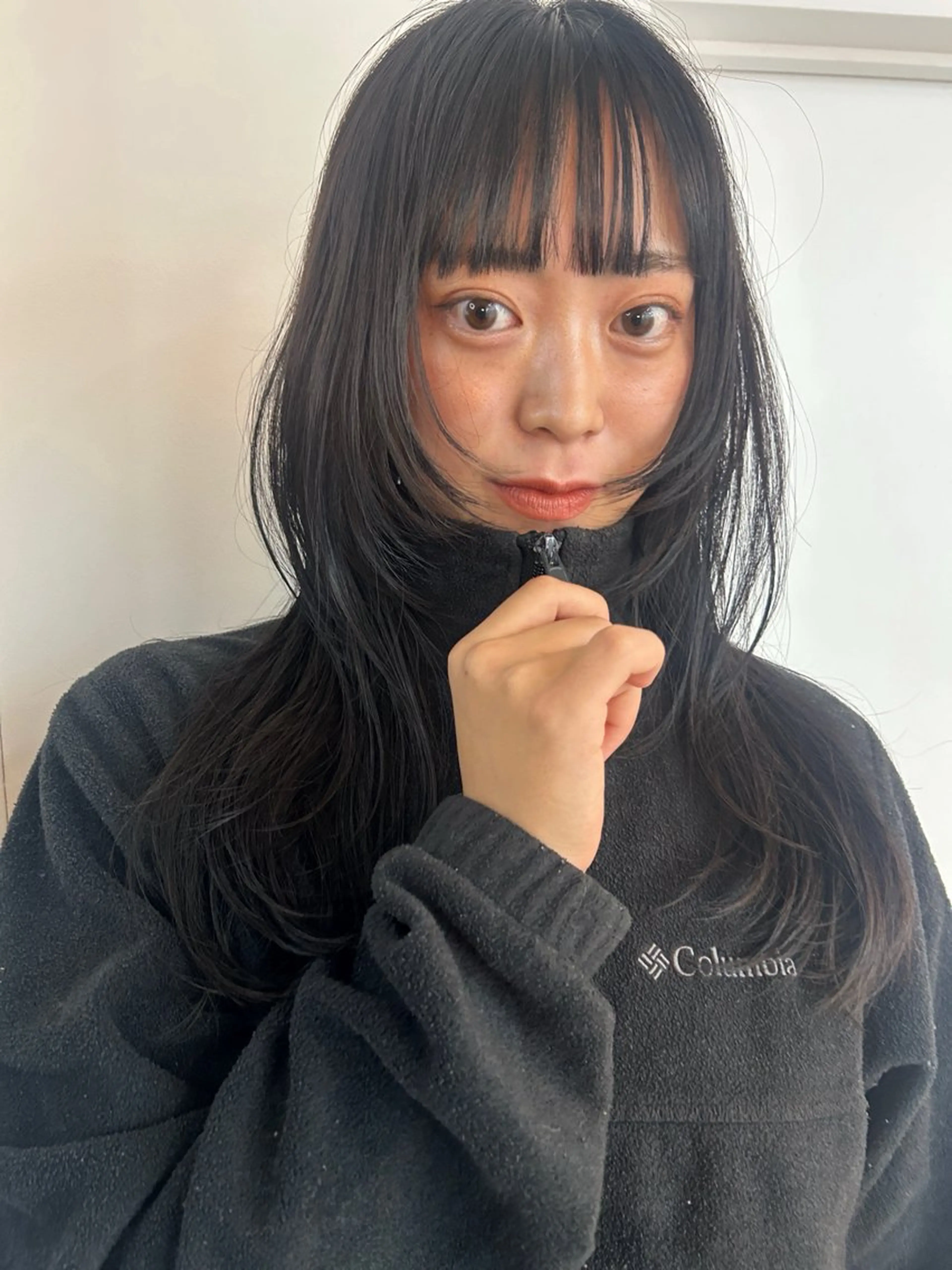 ロング レイヤーカット/ 透明感カラーmikuのヘアスタイル