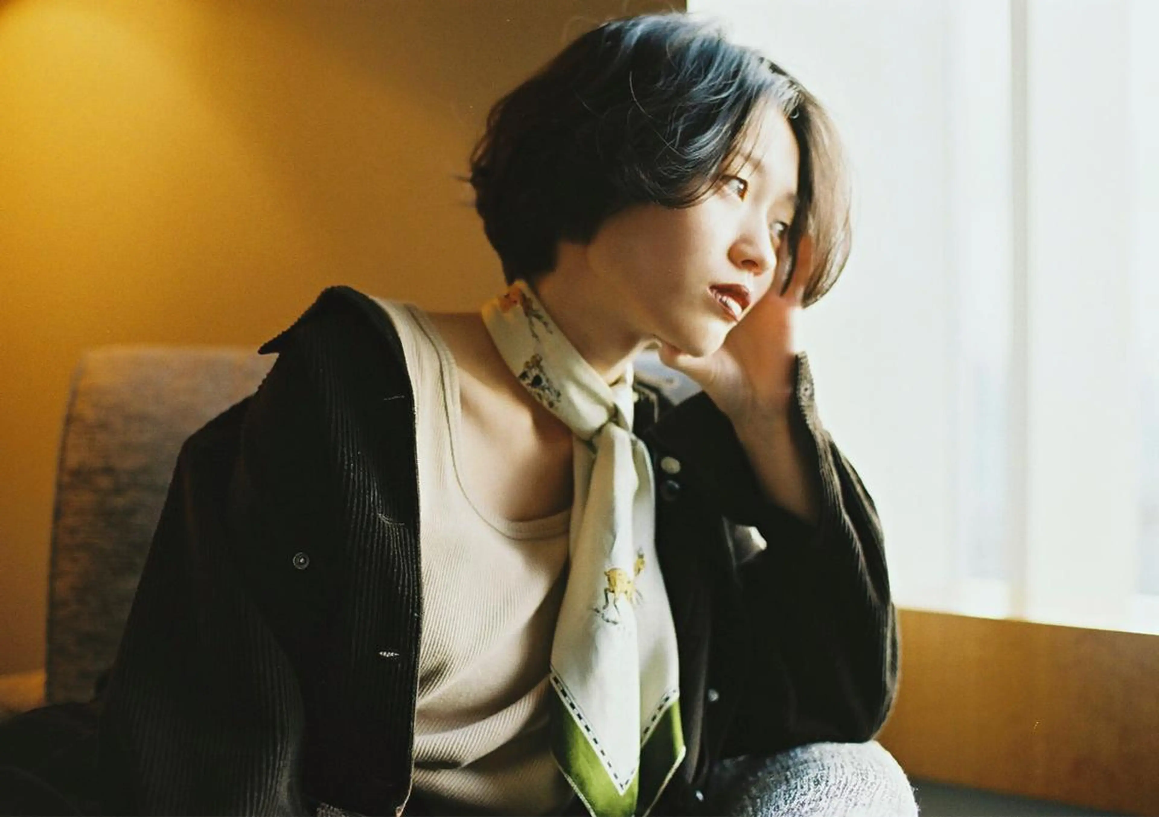 ショート パーマ stylist 杉浦駿生のヘアスタイル