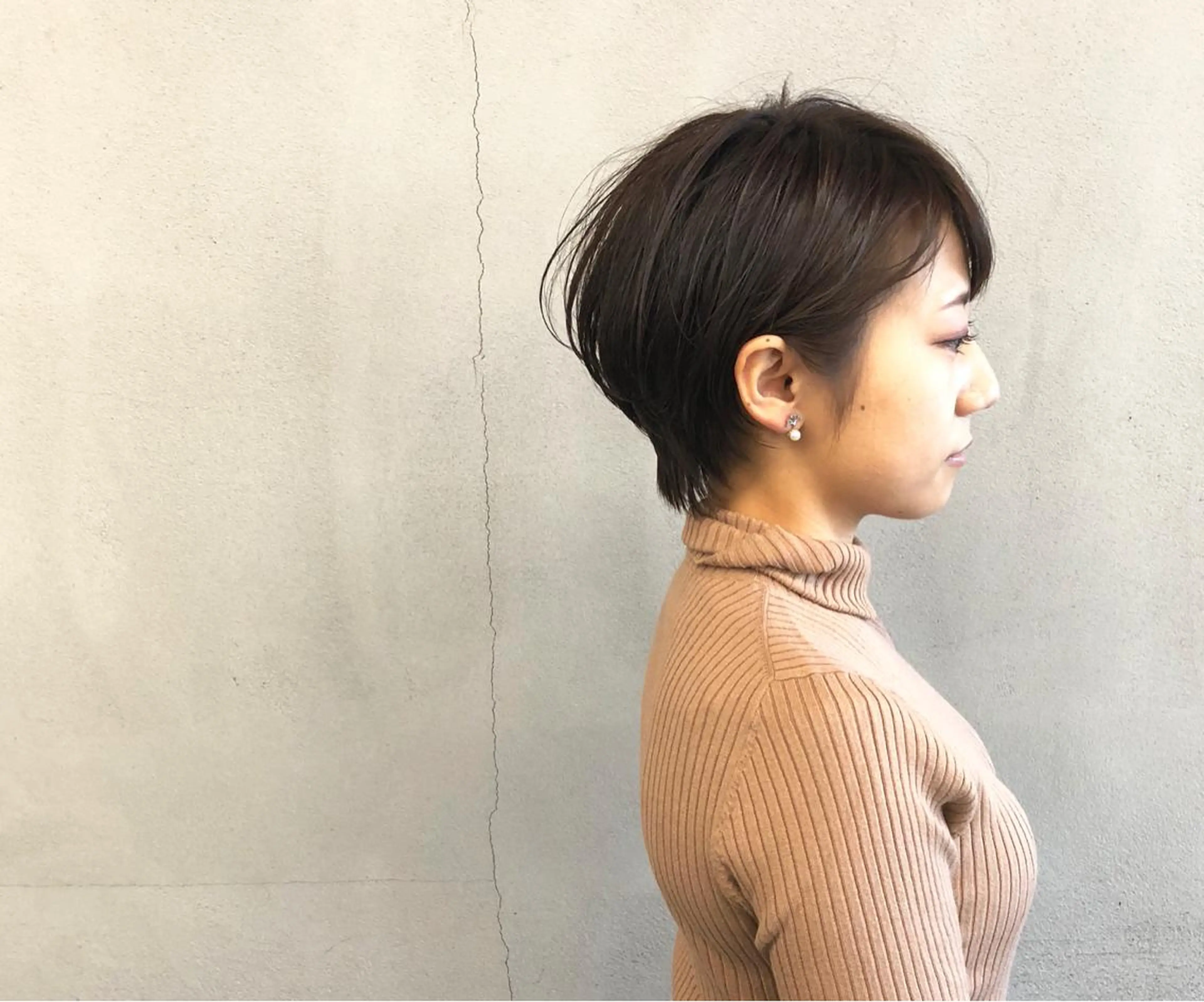 ショート くびれヘア ショートヘア カット ショート/ボブ/ 白髪染め/メンズ葛西のヘアスタイル