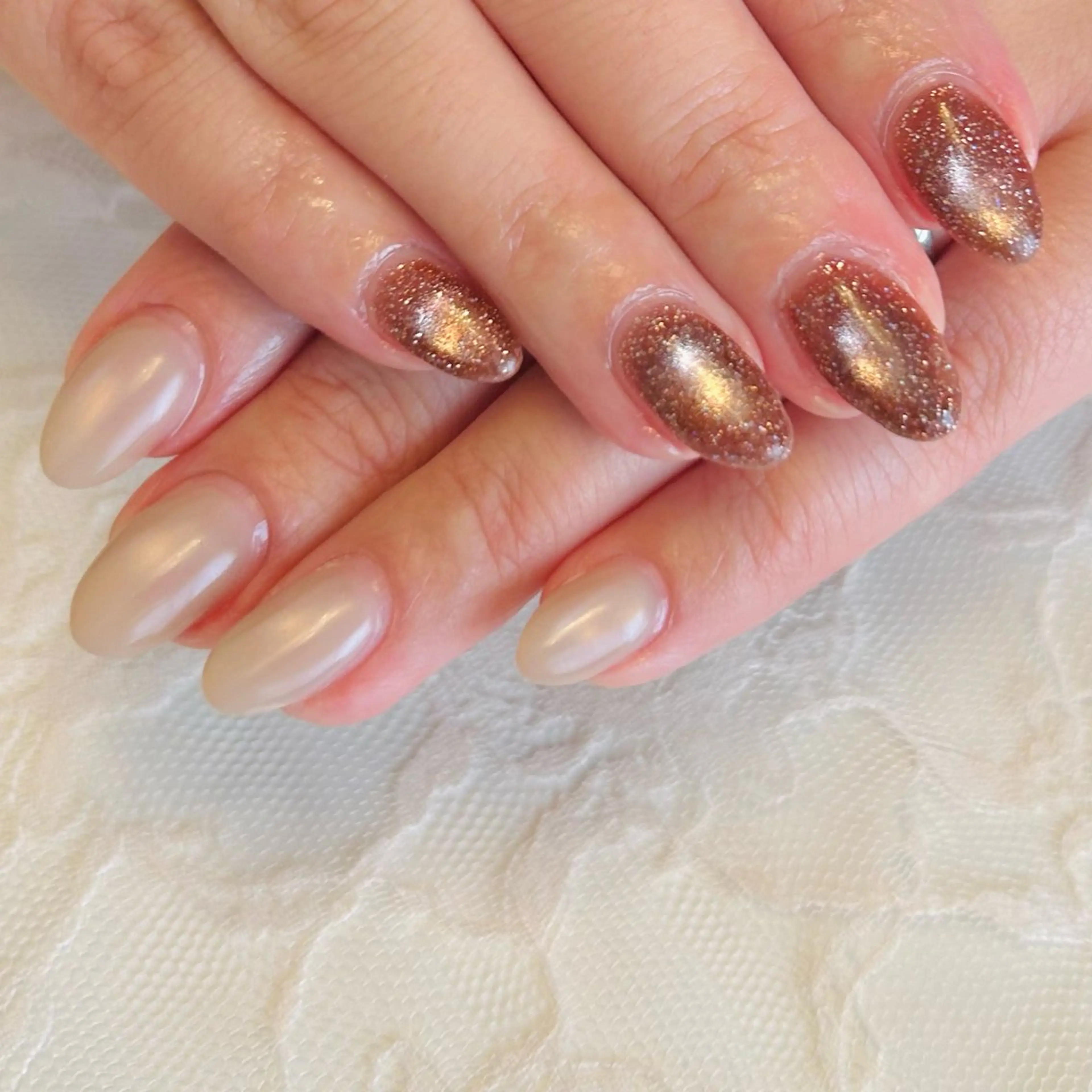 ネイル フラッシュネイル フラッシュマグ Lily nailのネイルデザイン