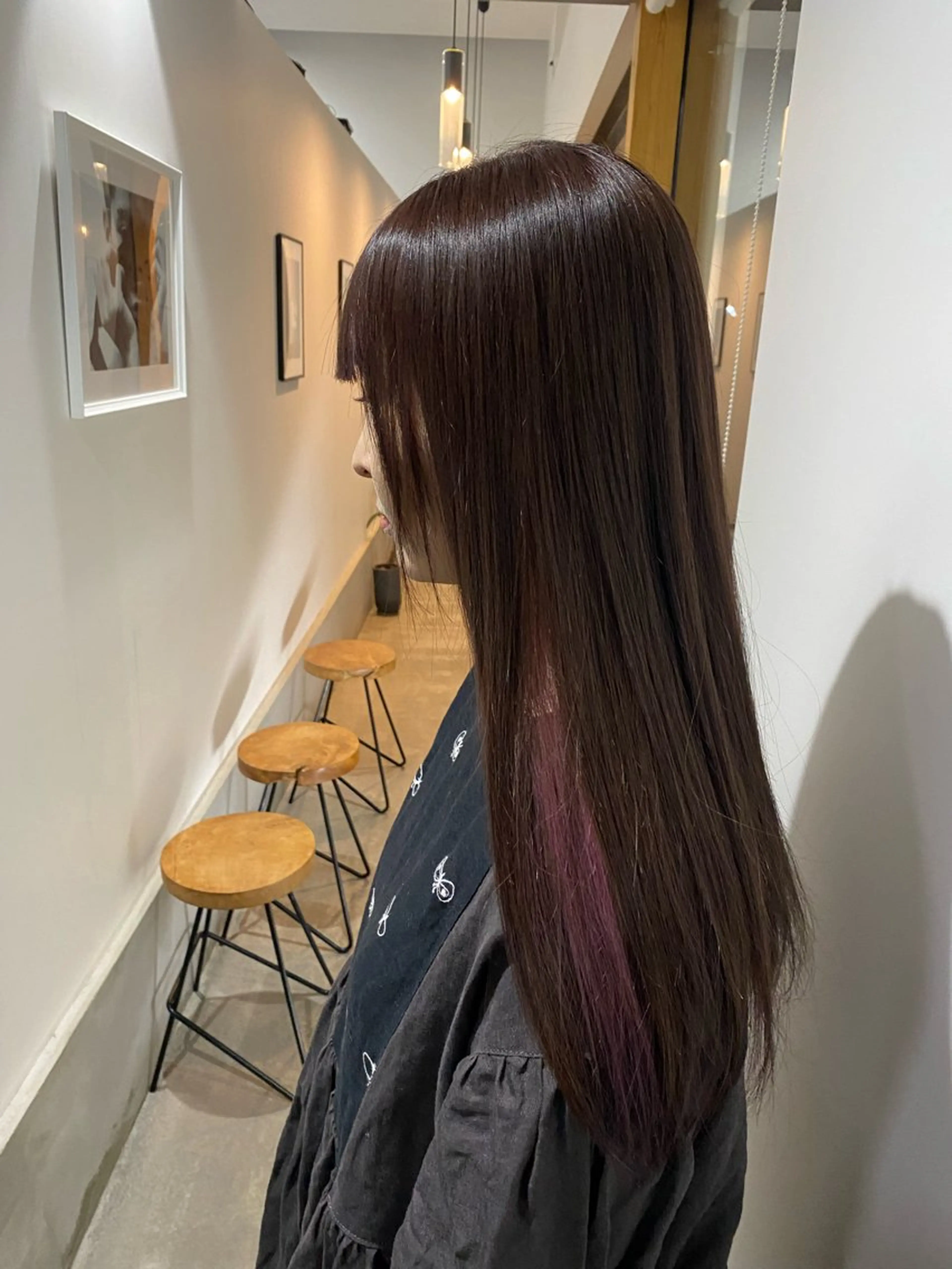 ロング 宇野 鈴花のヘアスタイル