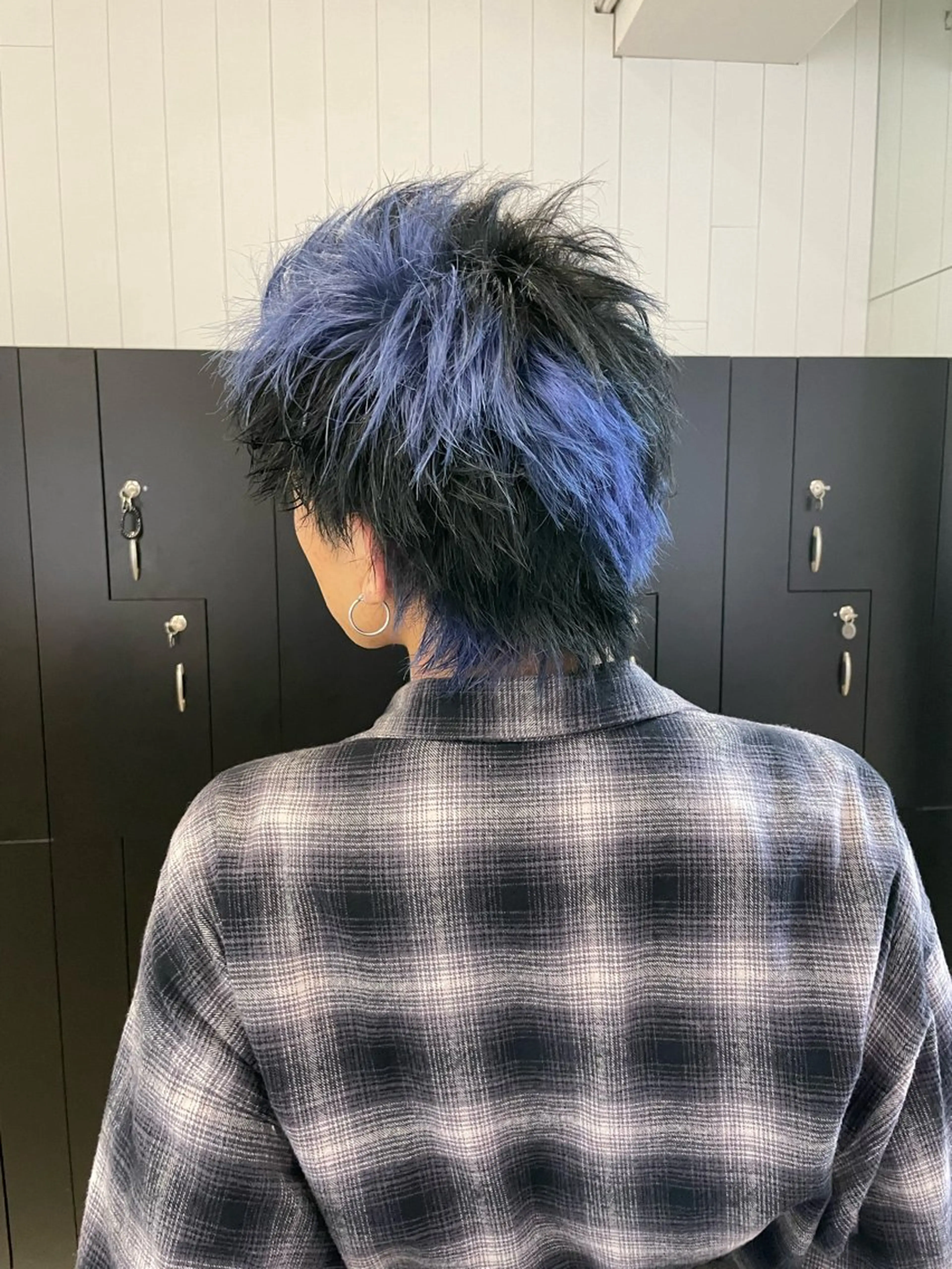 メンズ 縮毛矯正、 押野七大のヘアスタイル