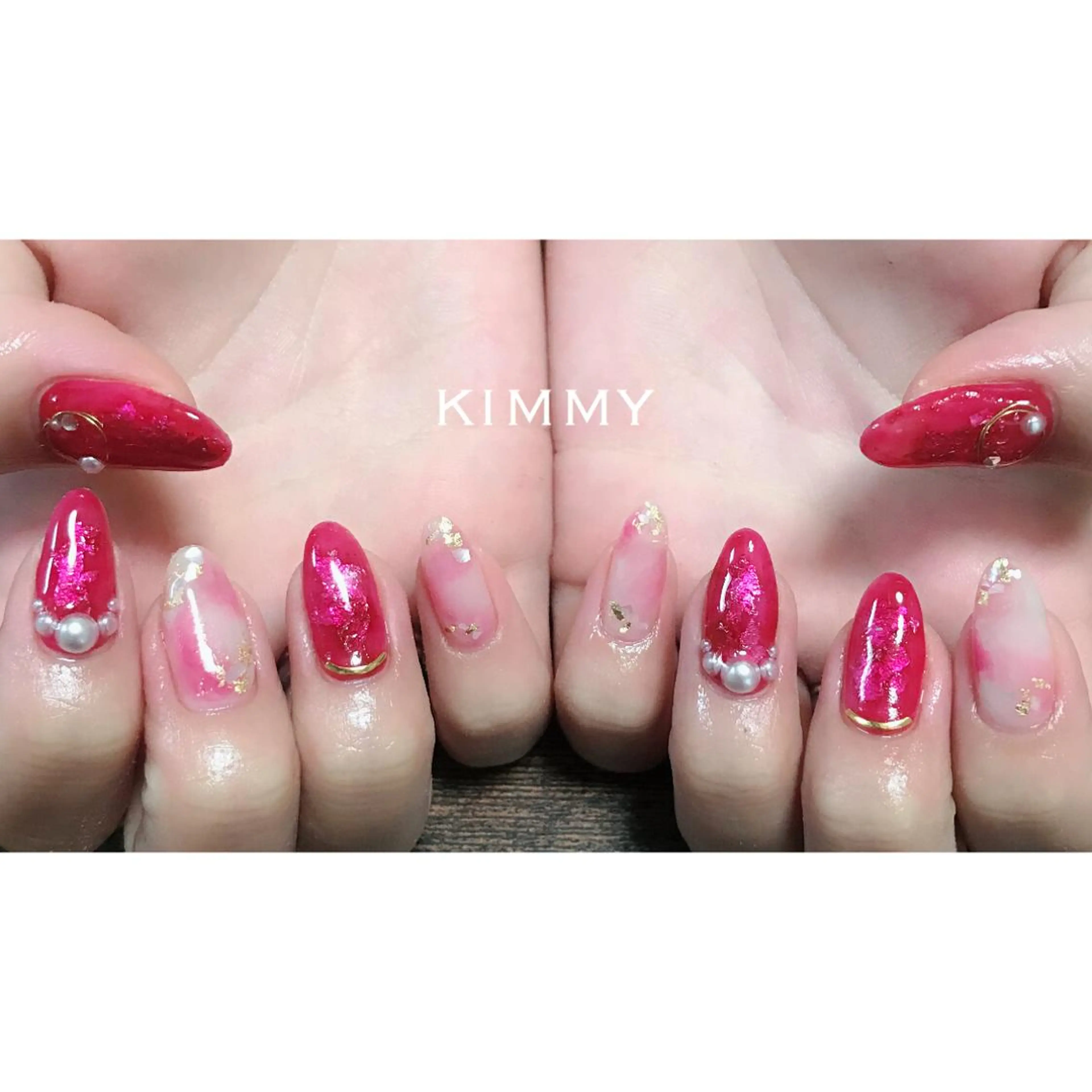 ネイル ハンドネイル kimmy nailsのネイルデザイン