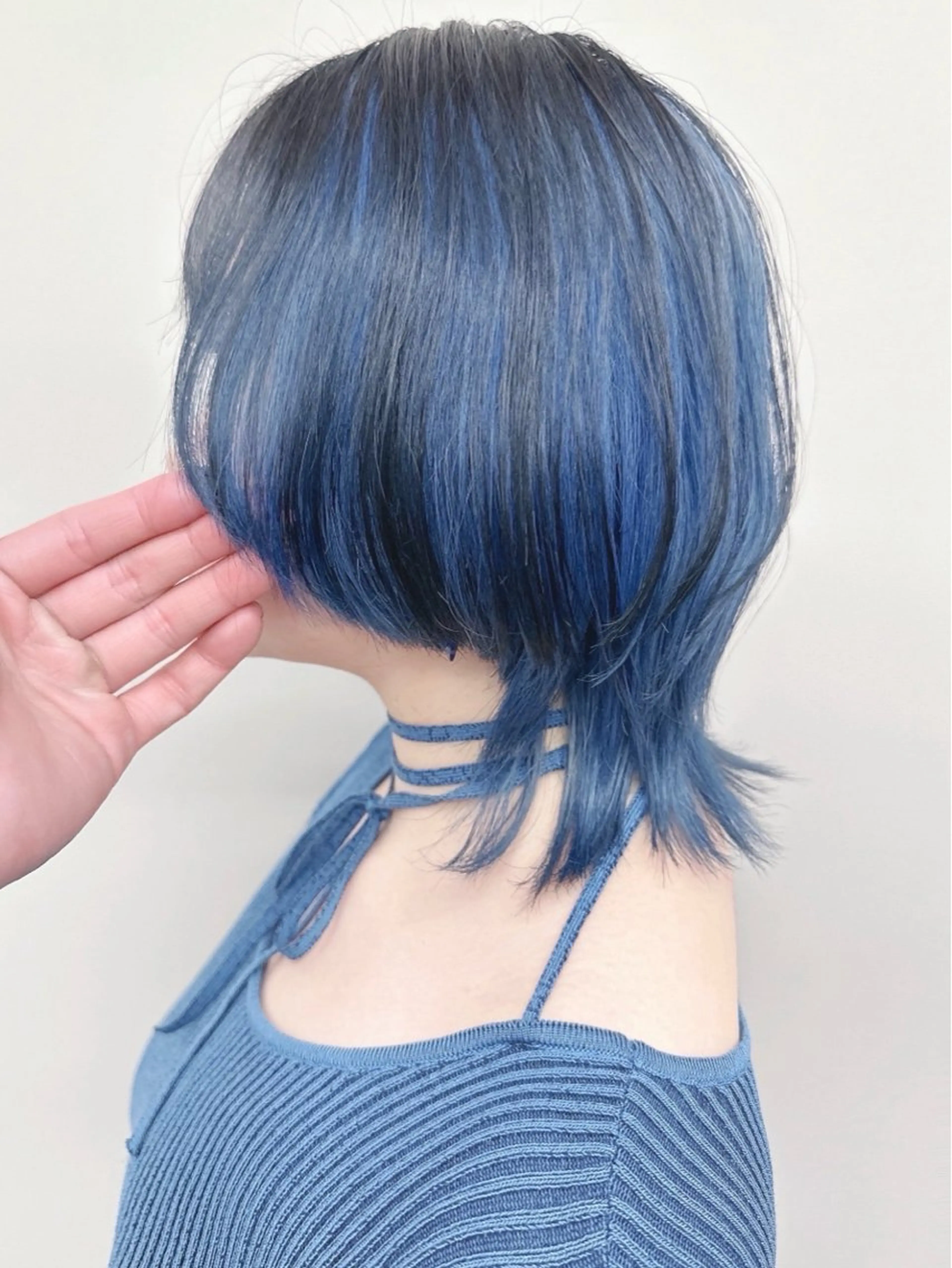 ショート カラー カット ヘッドスパ ボブ/ゆるふわ ボブパーマ/とういのヘアスタイル