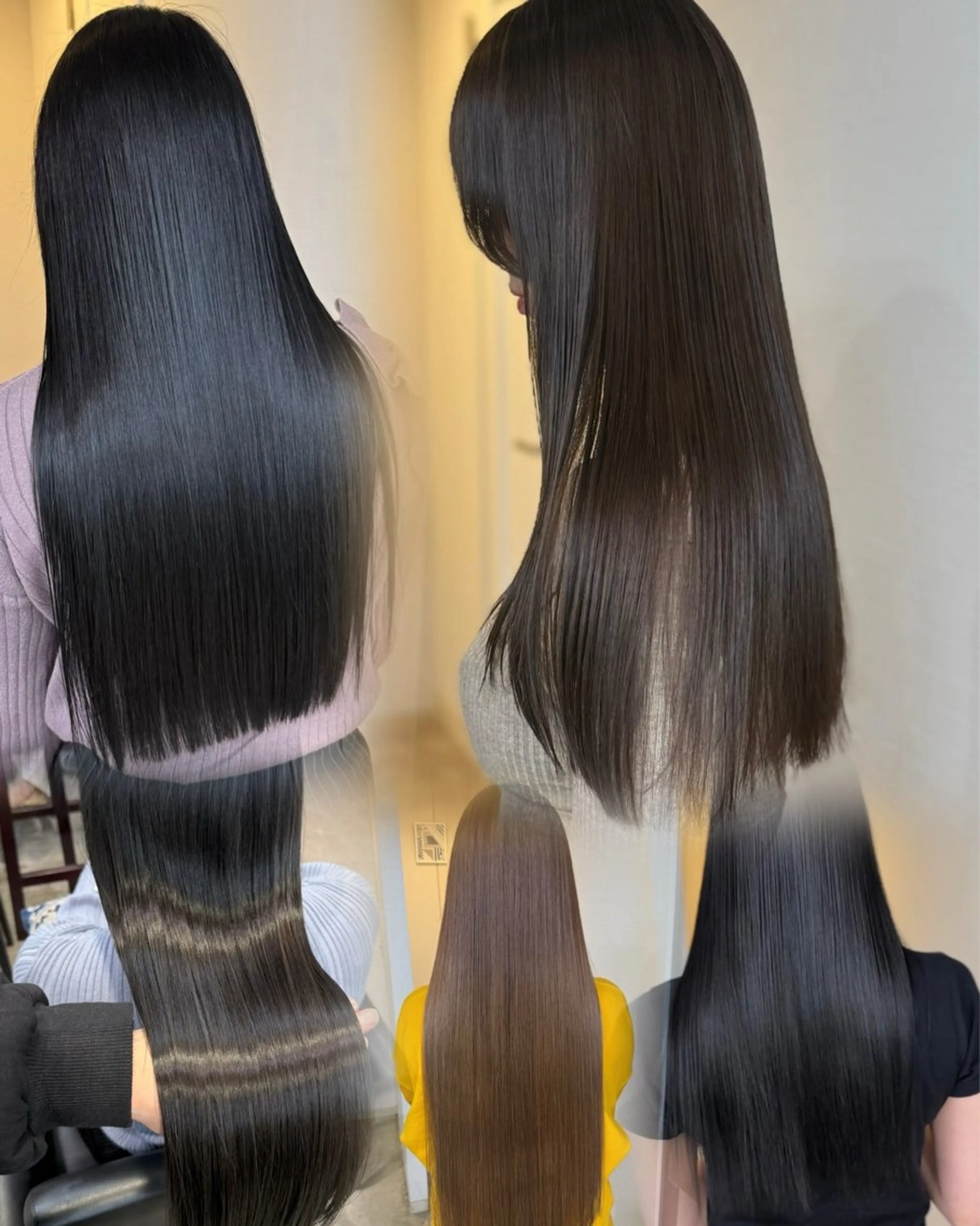 ロング トリートメント カット ヘアカラー トリートメント 池袋髪質改善 タニグチのヘアスタイル