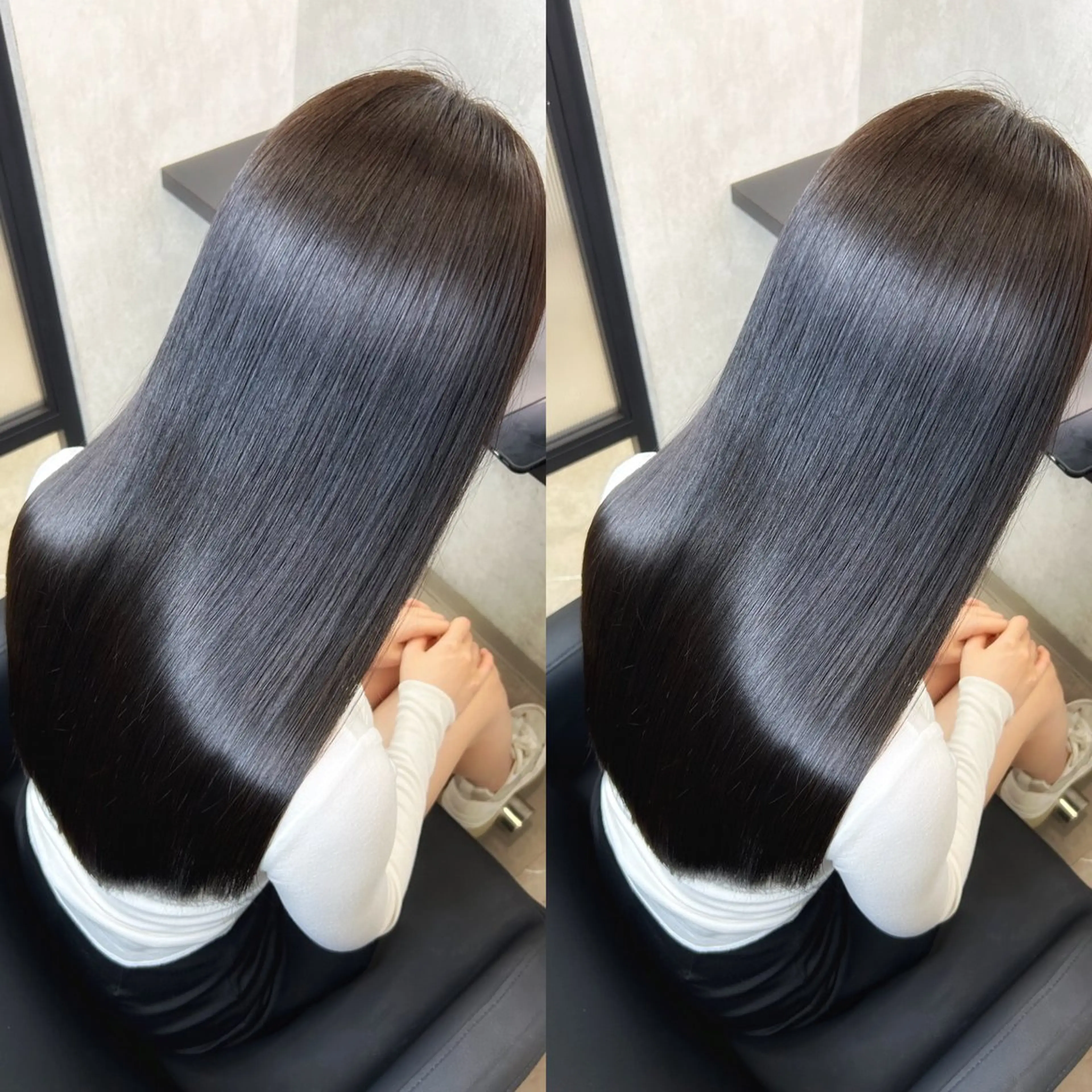 ロング カラー 新宿/髪質改善/ 縮毛矯正/松永ゆいのヘアスタイル