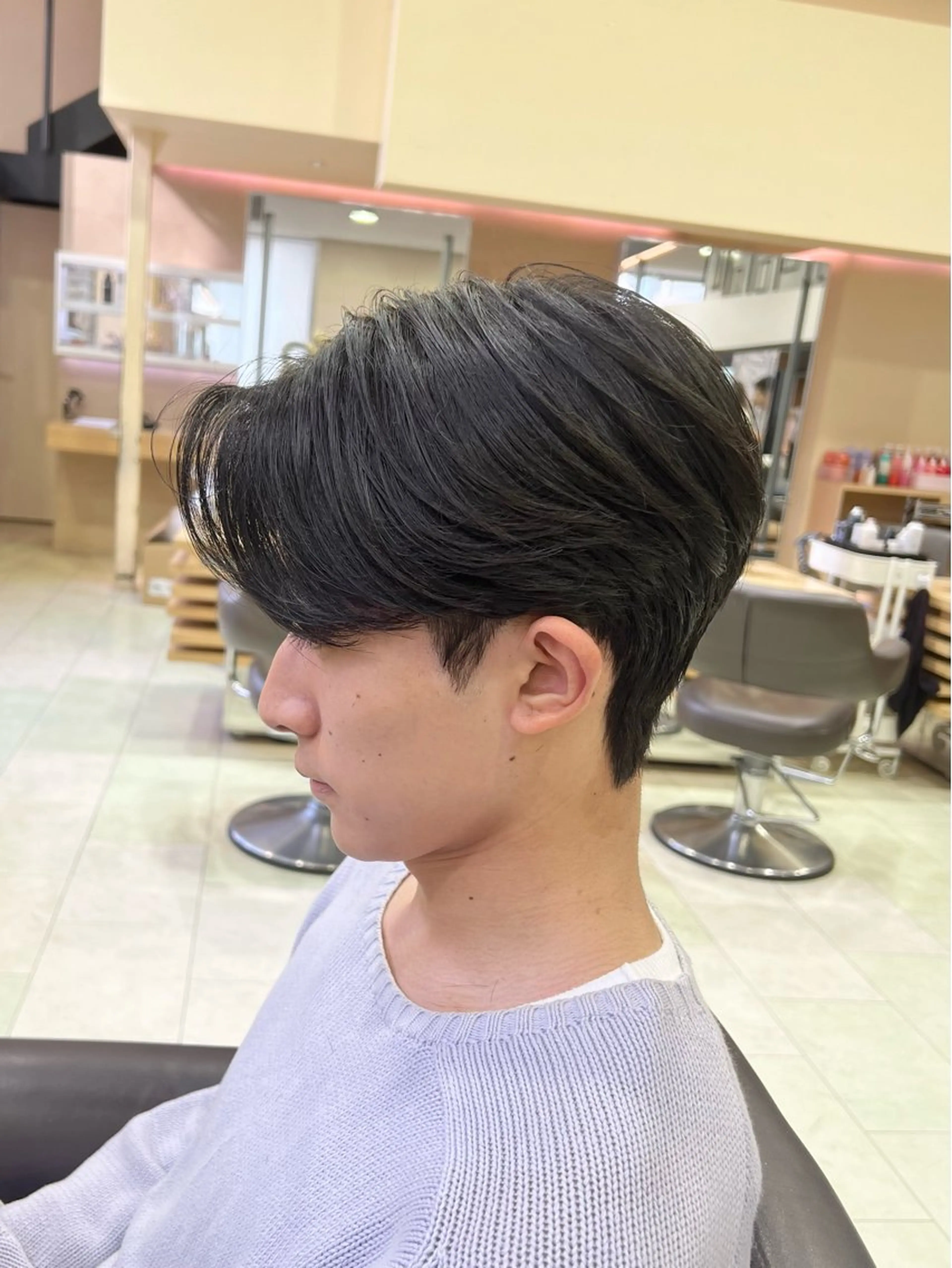 ショート パーマ メンズ カット パーマ メンズ特化 【かな】のヘアスタイル