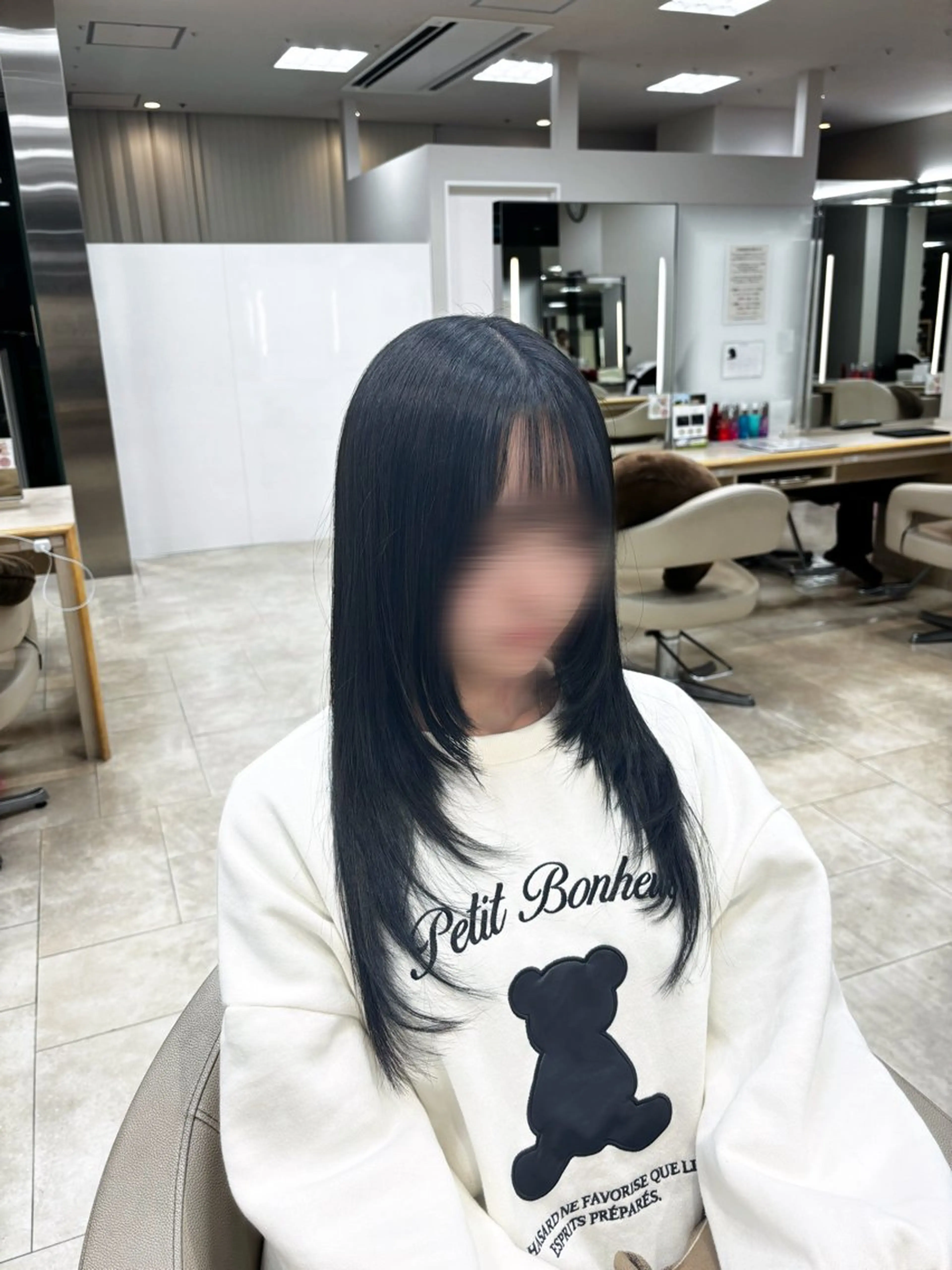 セミロング カラー カット ヘアカラー トリートメント 推し活/韓国/ブリー チカラーminamiのヘアスタイル