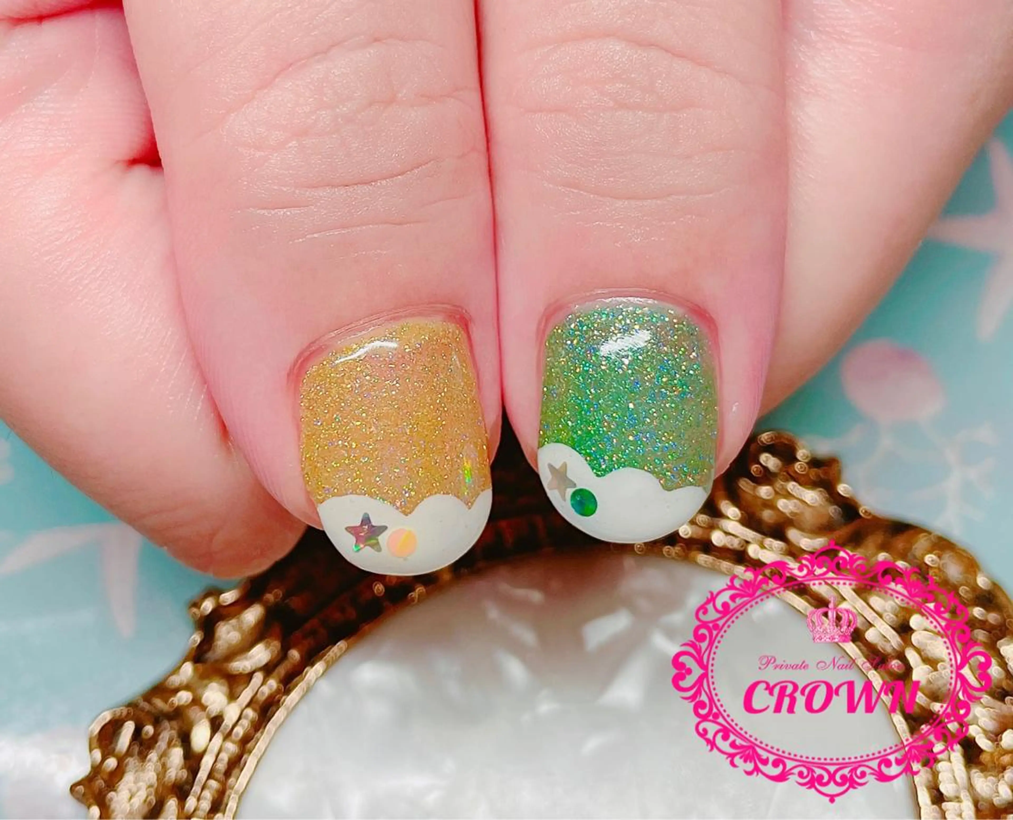 ネイル CROWN プライベートサロンのネイルデザイン
