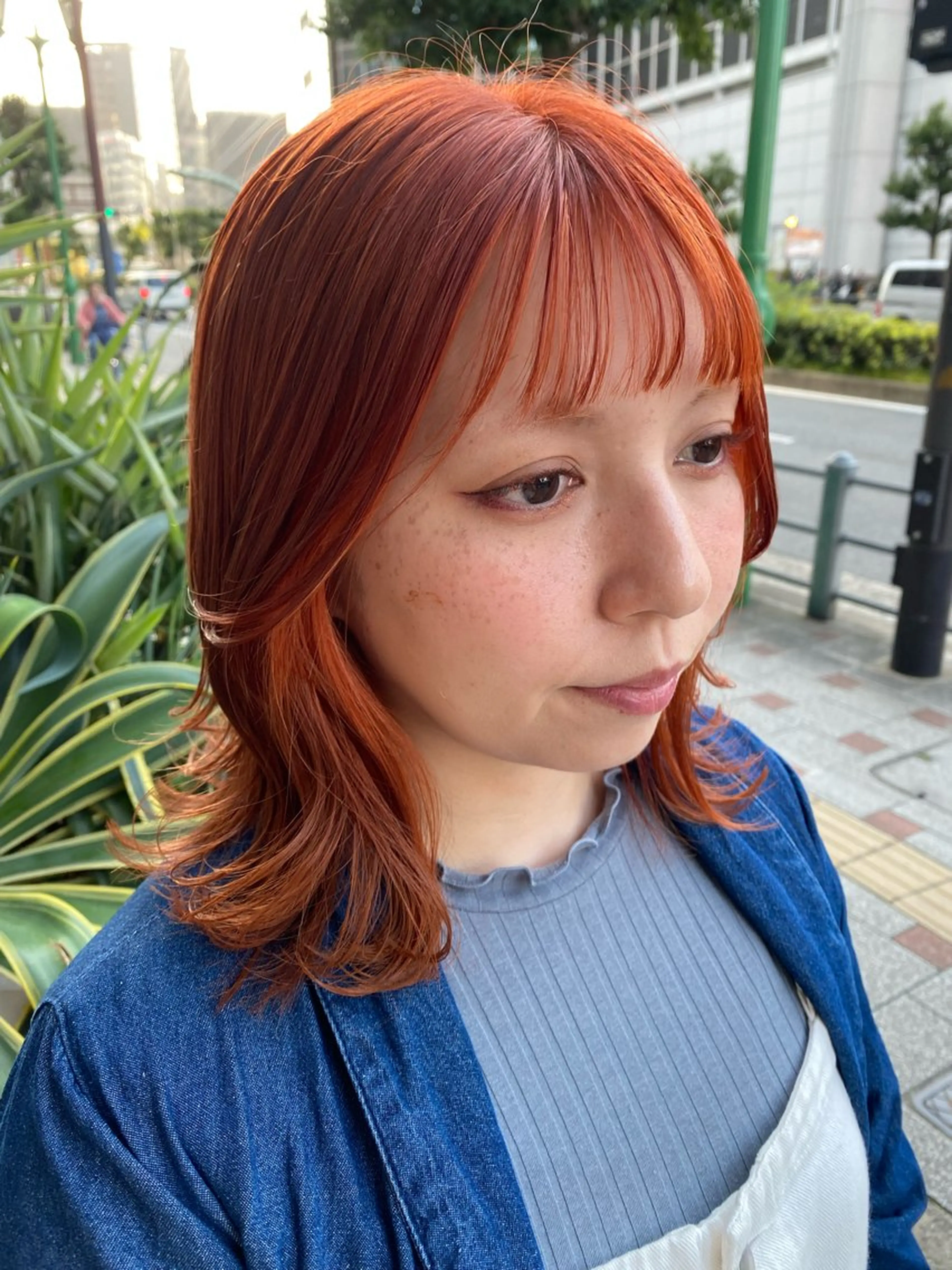 ミディアム カラー 艶髪🌟髪質改善✨ Zinaヤマダ チサのヘアスタイル