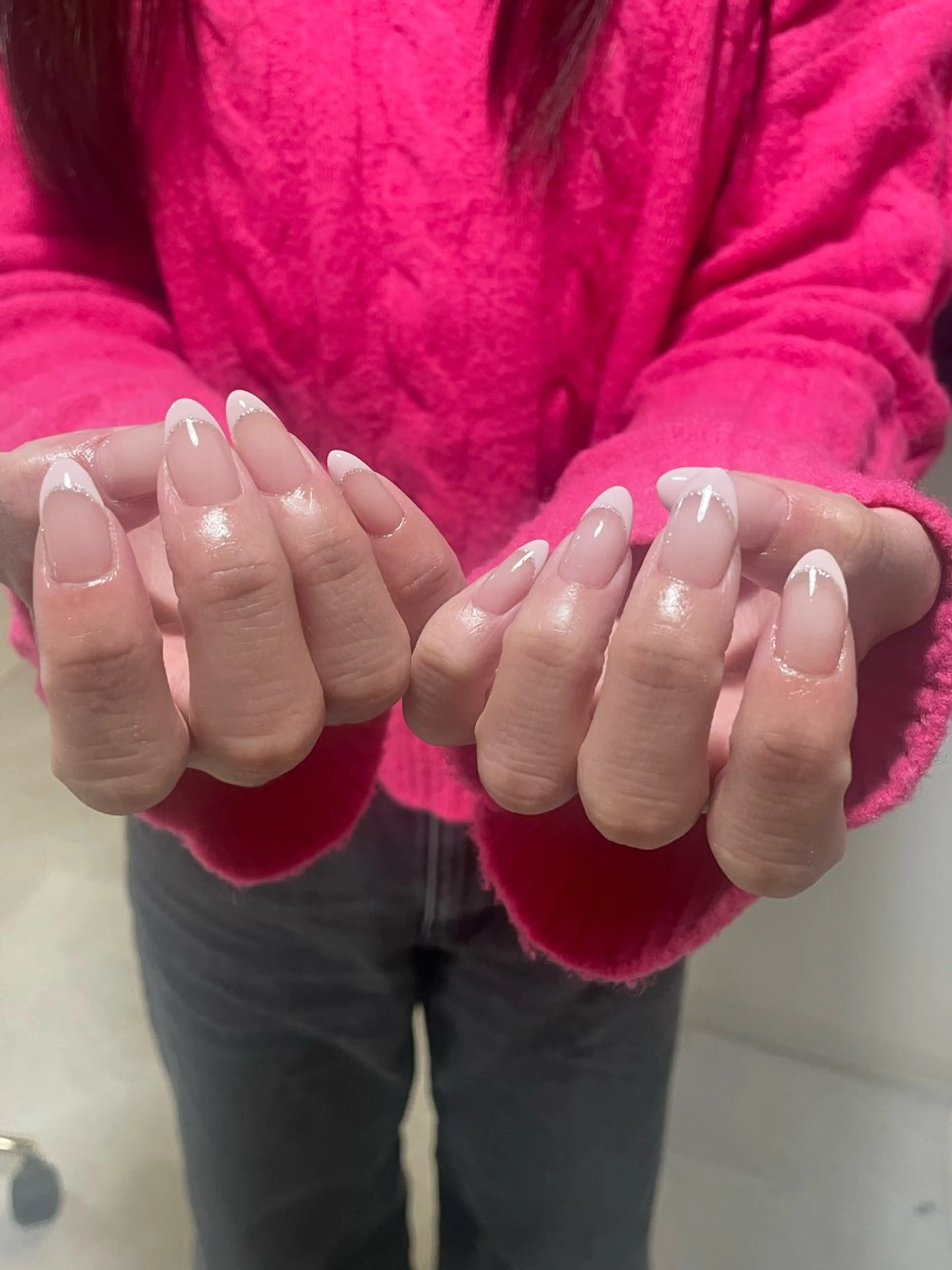 ミディアム ハンドネイル LBnail.sae /おえかきネイルのネイルデザイン