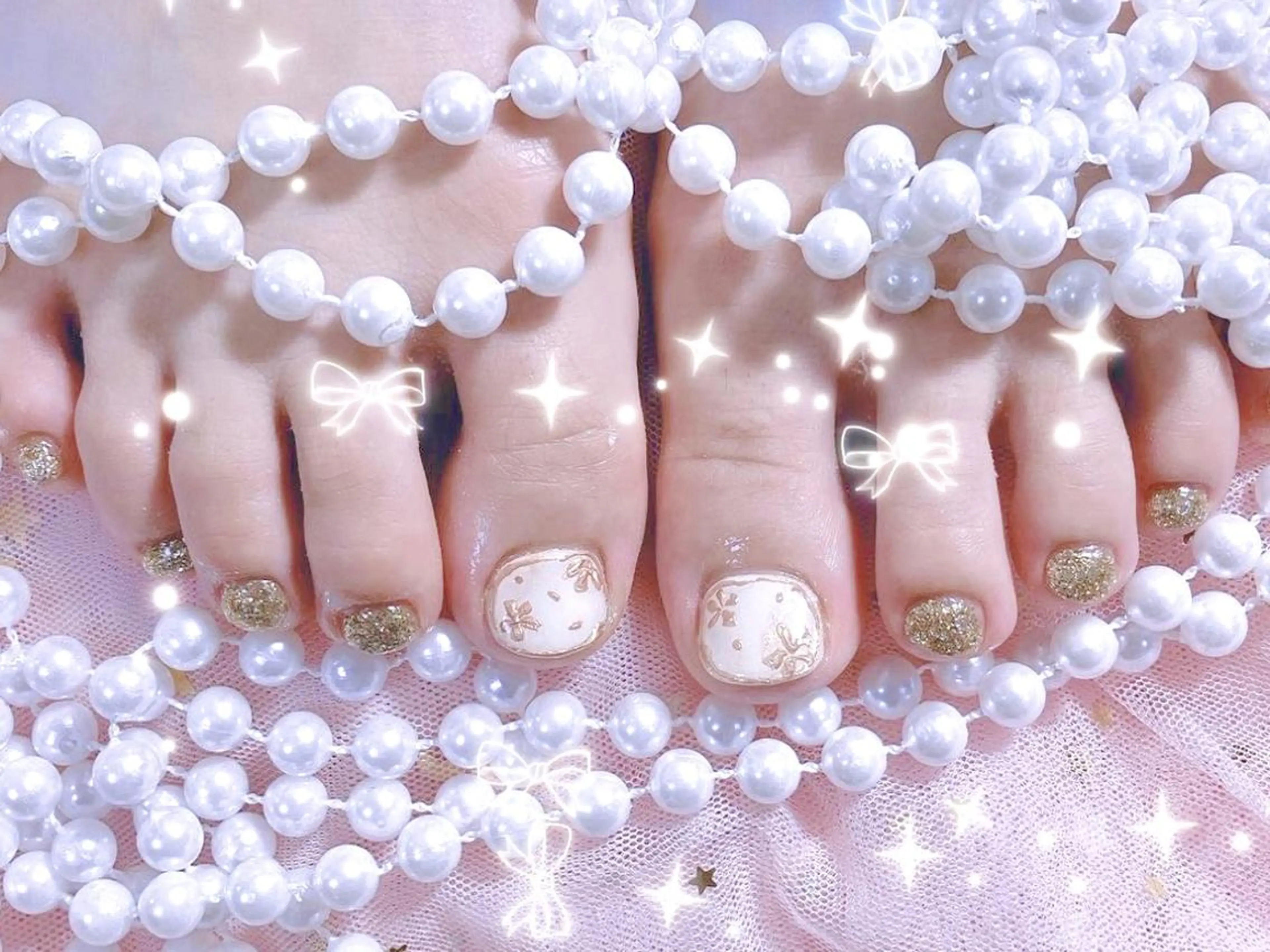 ネイル 七海🎀 💗のネイルデザイン